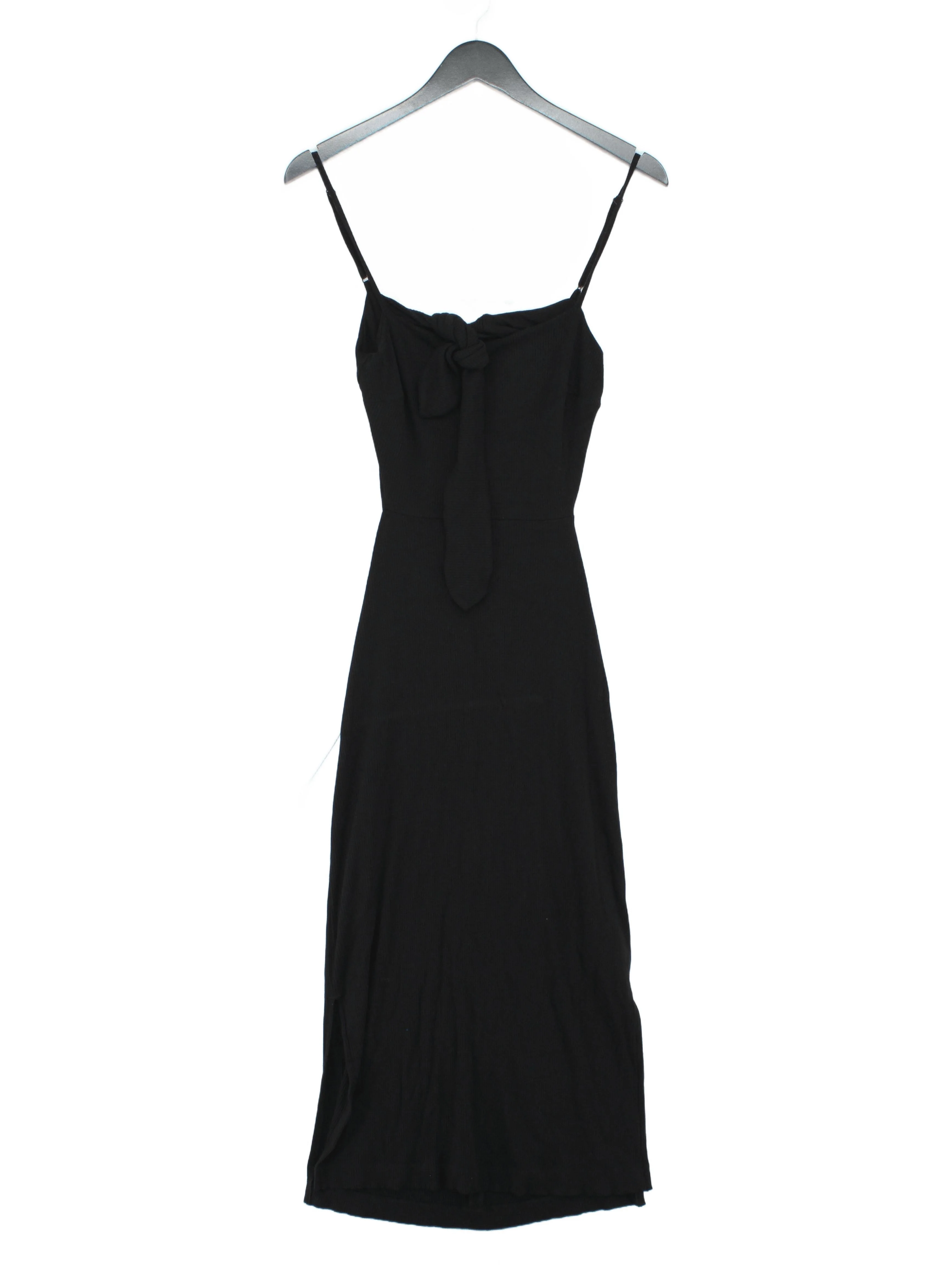 & Other Stories Slip Midi Dress in Black