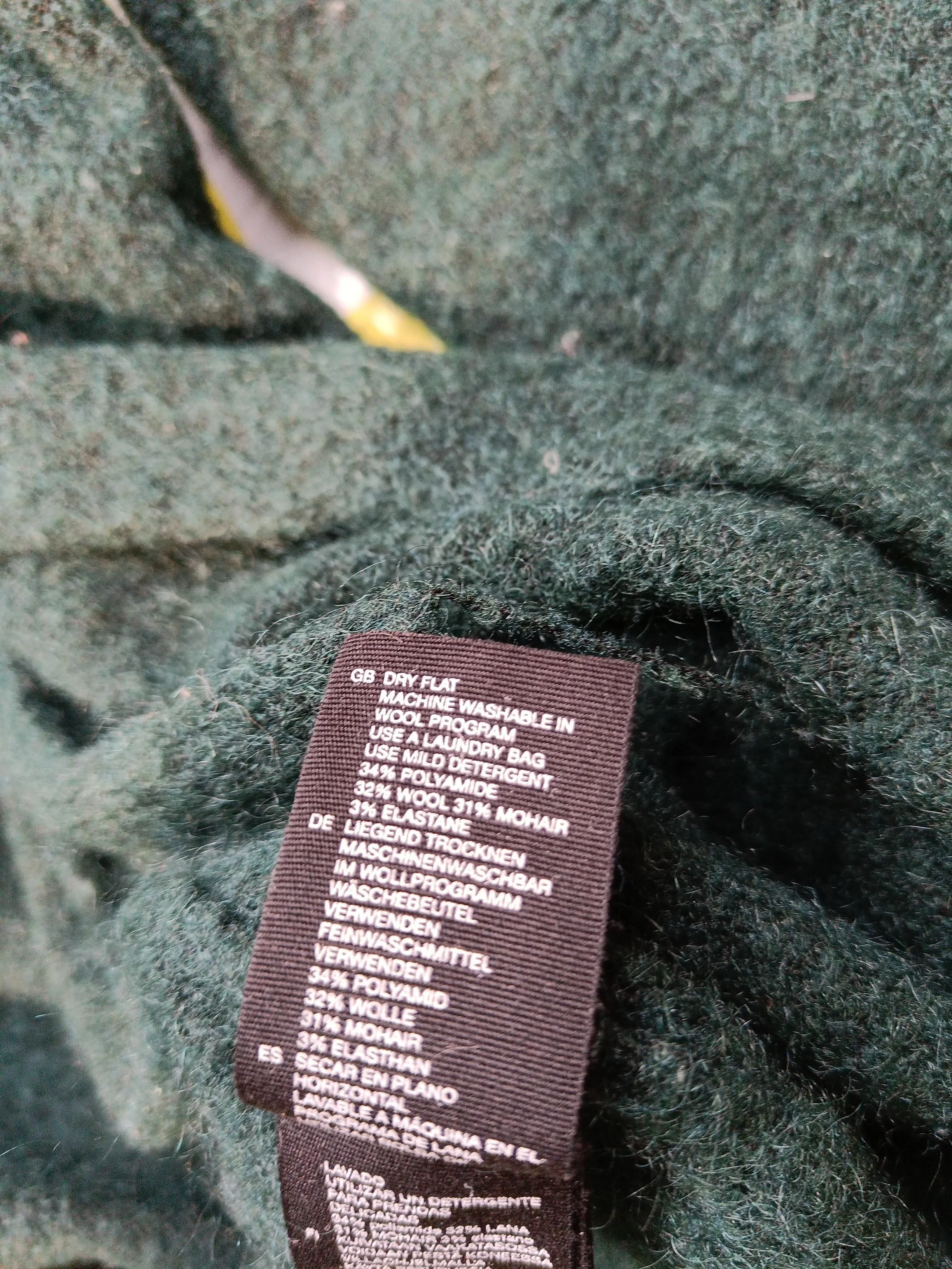 & Other Stories Women's Cardigan M Green Wool - Image 7