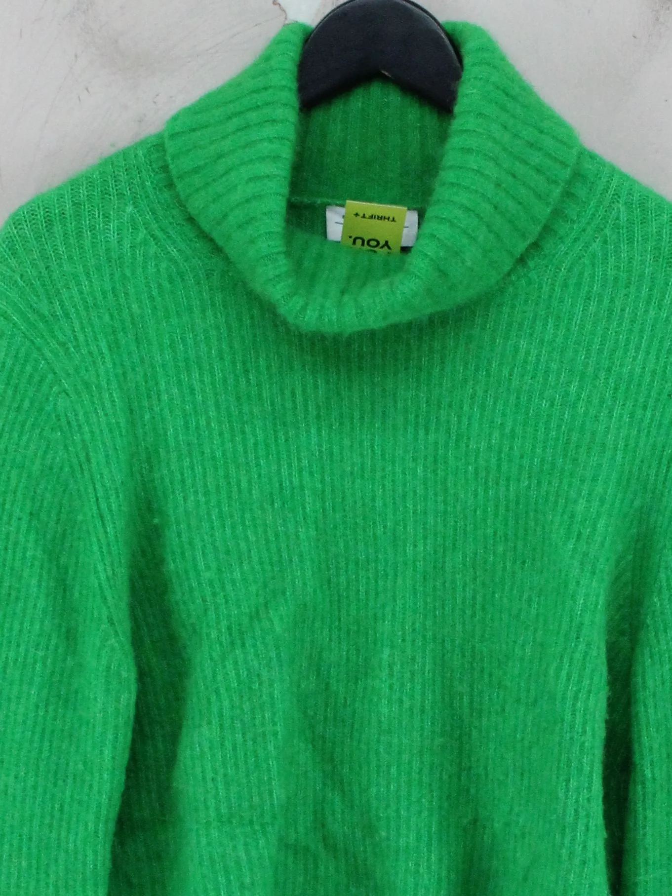 & Other Stories Women's Jumper L Green Wool - Image 3