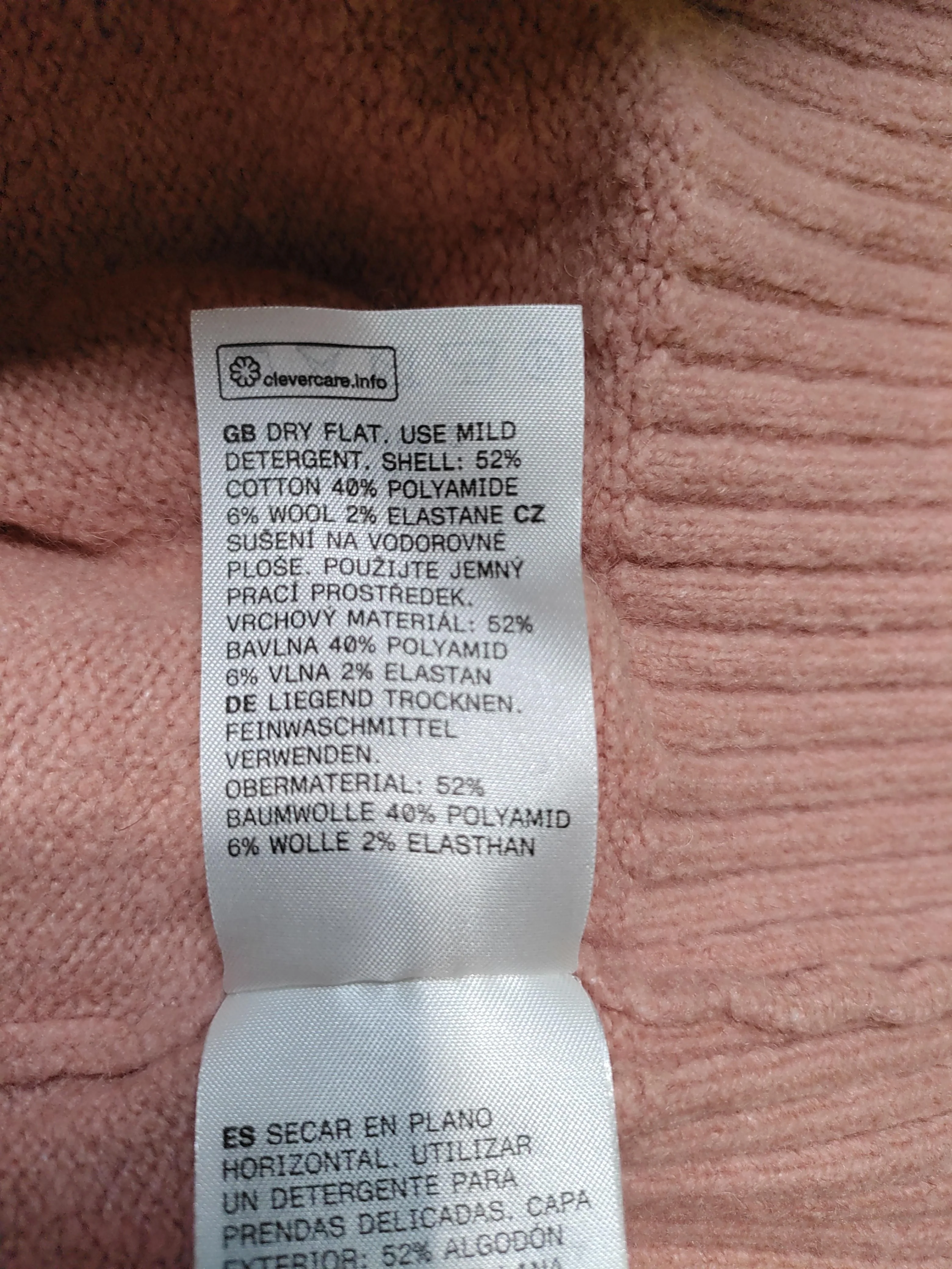 & Other Stories Women's Jumper M Pink Cotton - Image 7