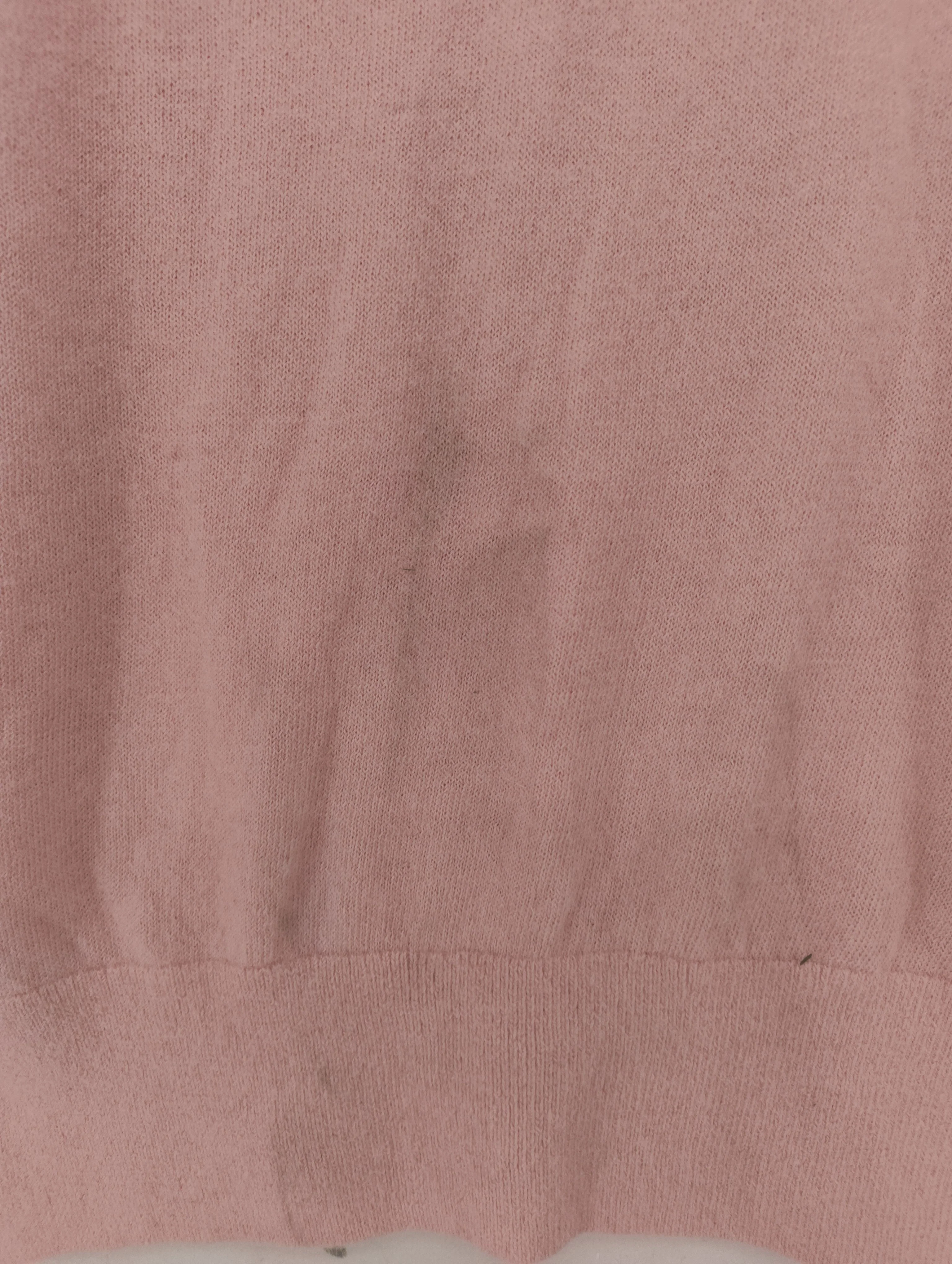 & Other Stories Women's Jumper M Pink Wool with Other Round Neck Pullover - Image 5