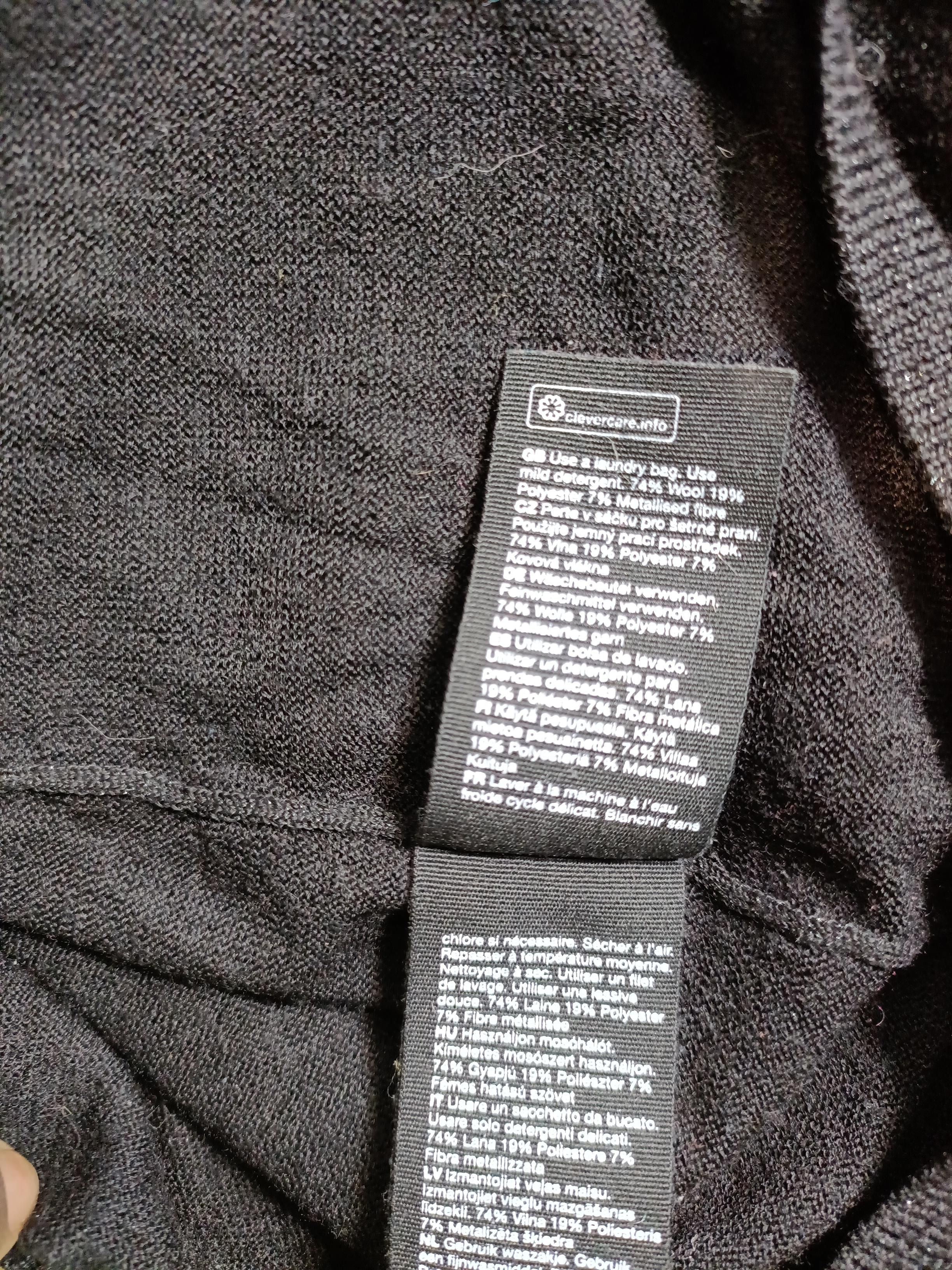 & Other Stories Women's Jumper S Black Wool with Polyester, Other Pullover - Image 7