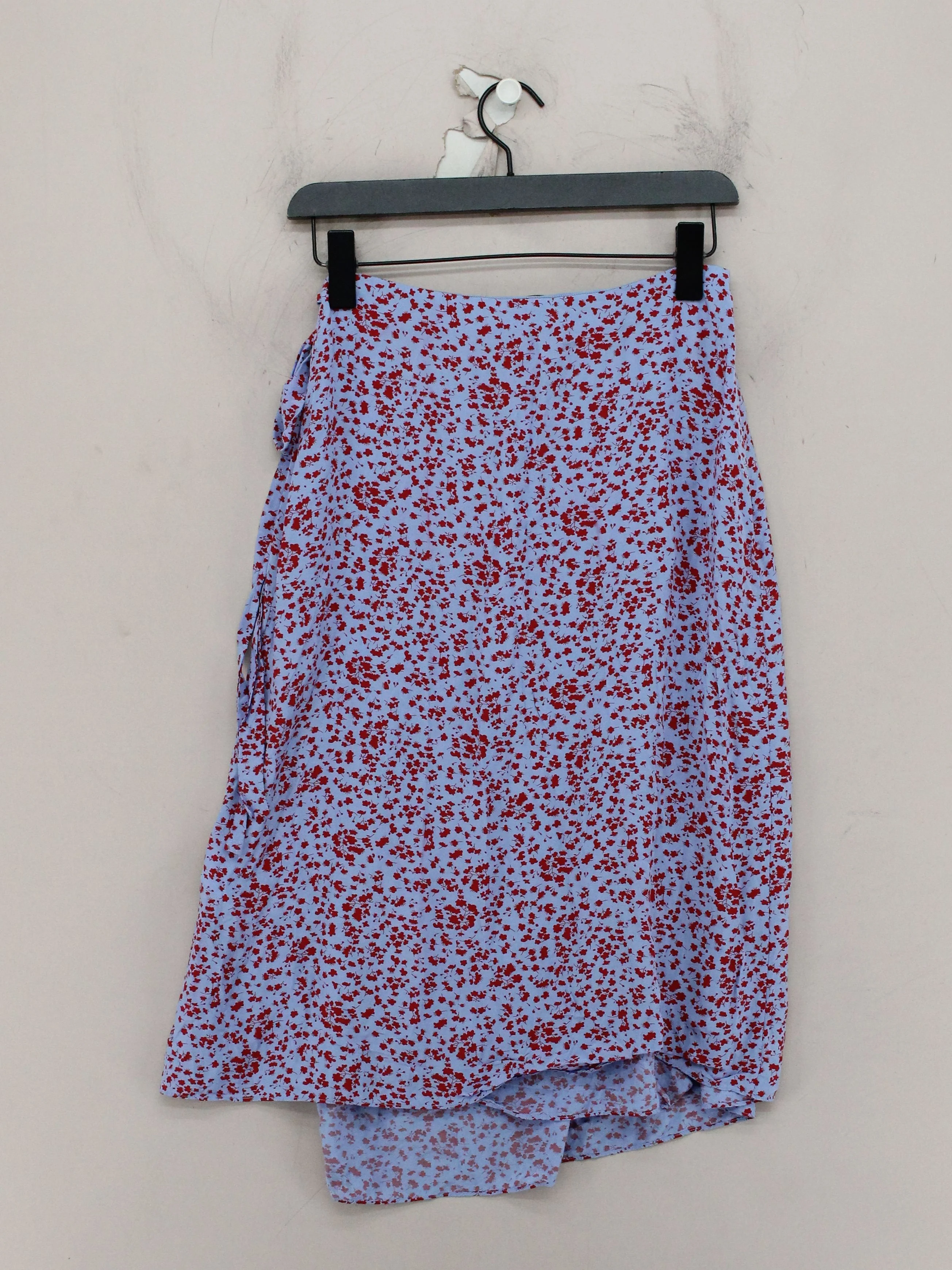 & Other Stories Women's Midi Skirt UK 8 Multi Viscose with Lyocell Modal Wrap - Image 2