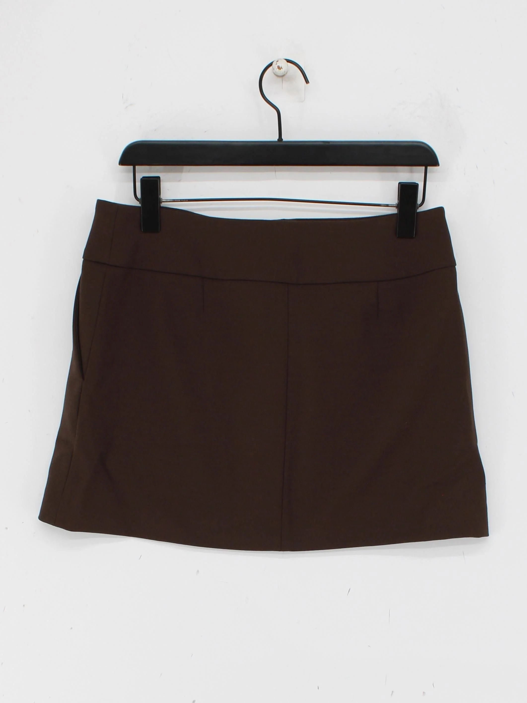& Other Stories Women's Mini Skirt UK 12 Brown Polyester - Image 2