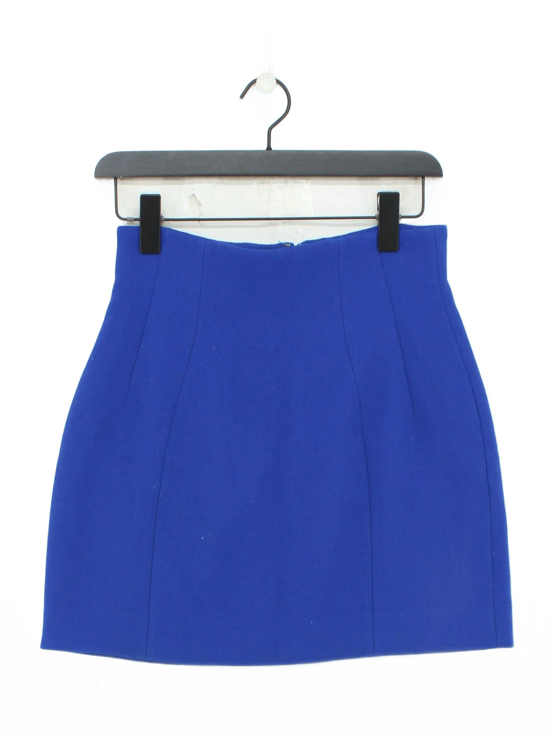 & Other Stories Women's Mini Skirt UK 8 Blue Polyester