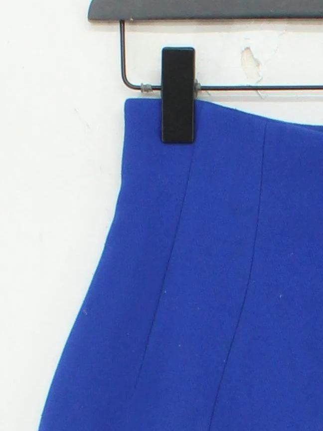 & Other Stories Women's Mini Skirt UK 8 Blue Polyester - Image 4