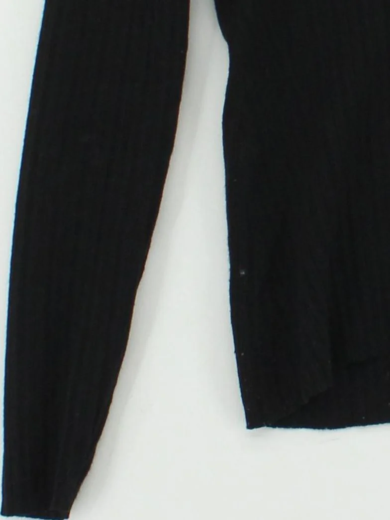 & Other Stories Women's Polo S Black Wool - Image 4