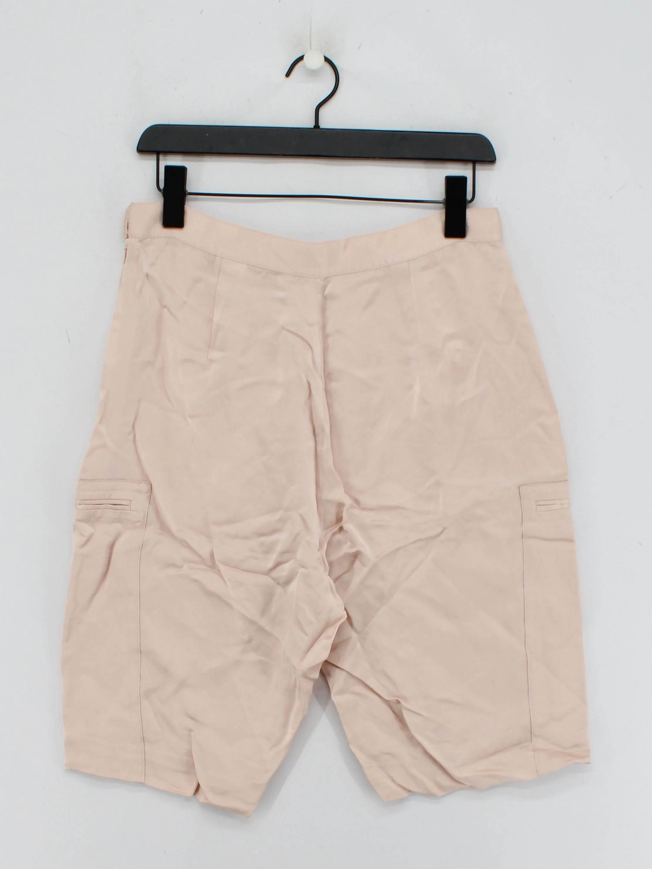 & Other Stories Women's Shorts UK 14 Pink 100% Viscose Cargo - Image 2