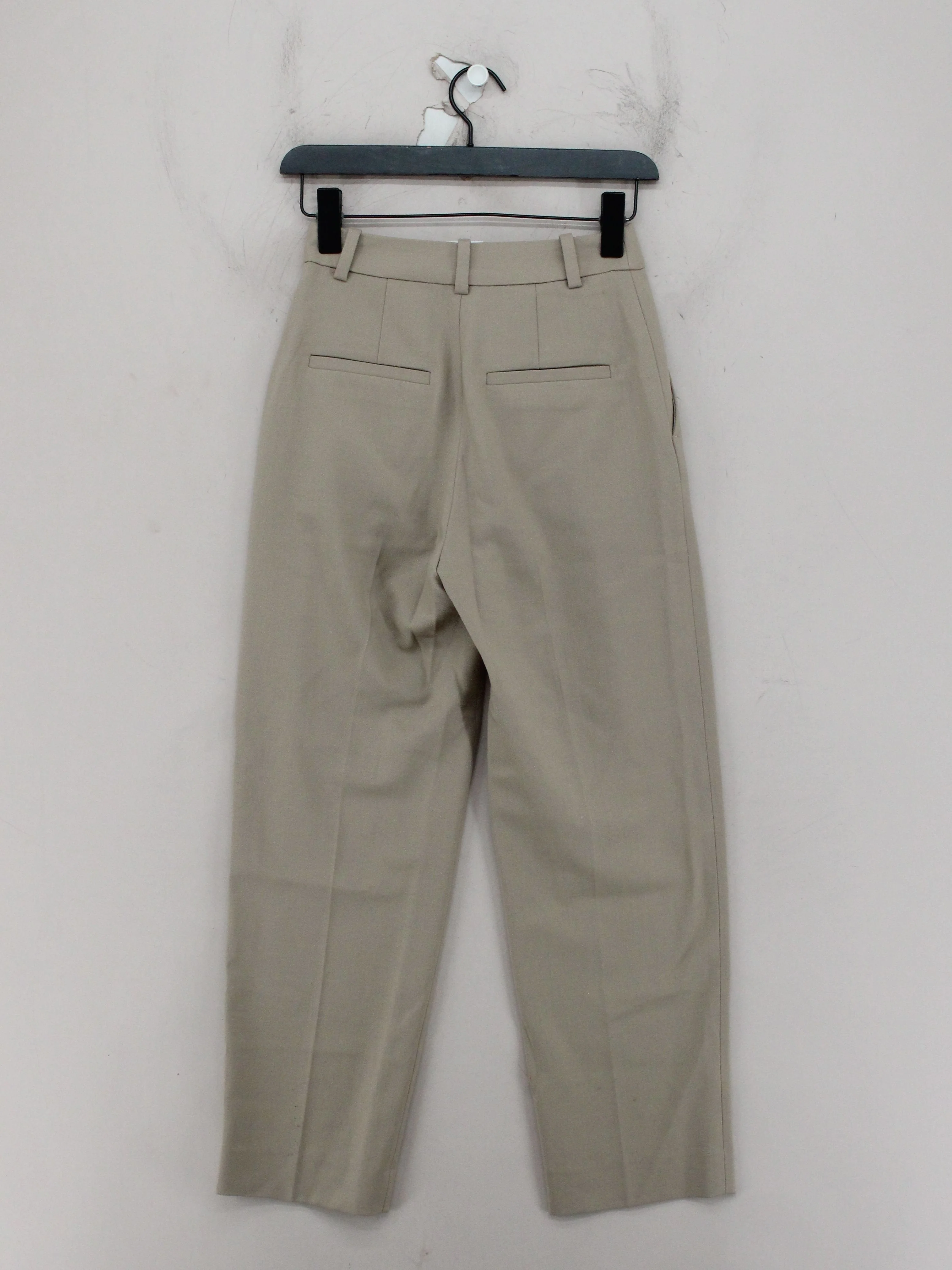 & Other Stories Women's Suit Trousers UK 4 Tan Polyester - Image 2