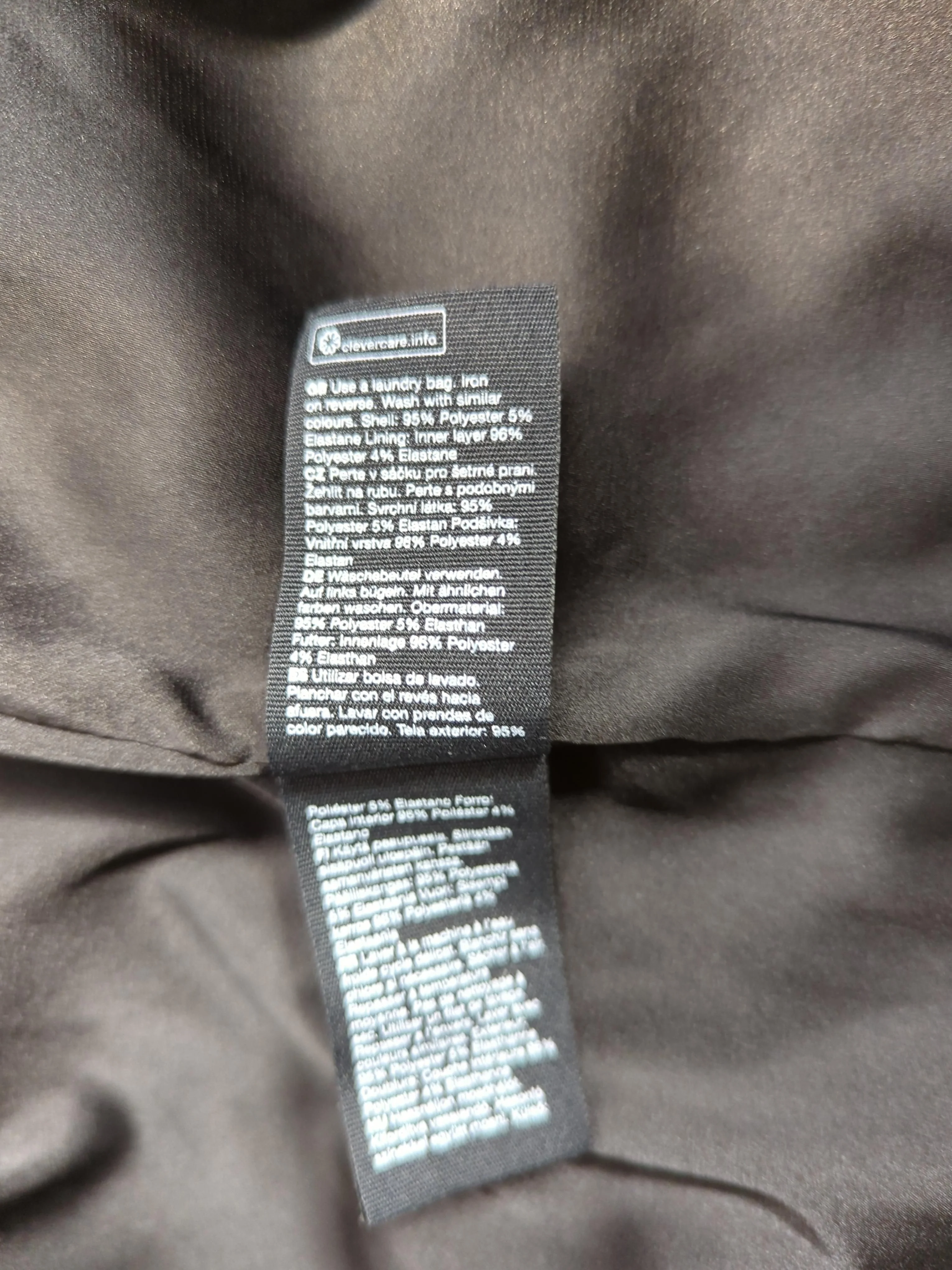& Other Stories Women's Top UK 16 Black Polyester with Elastane Basic - Image 6