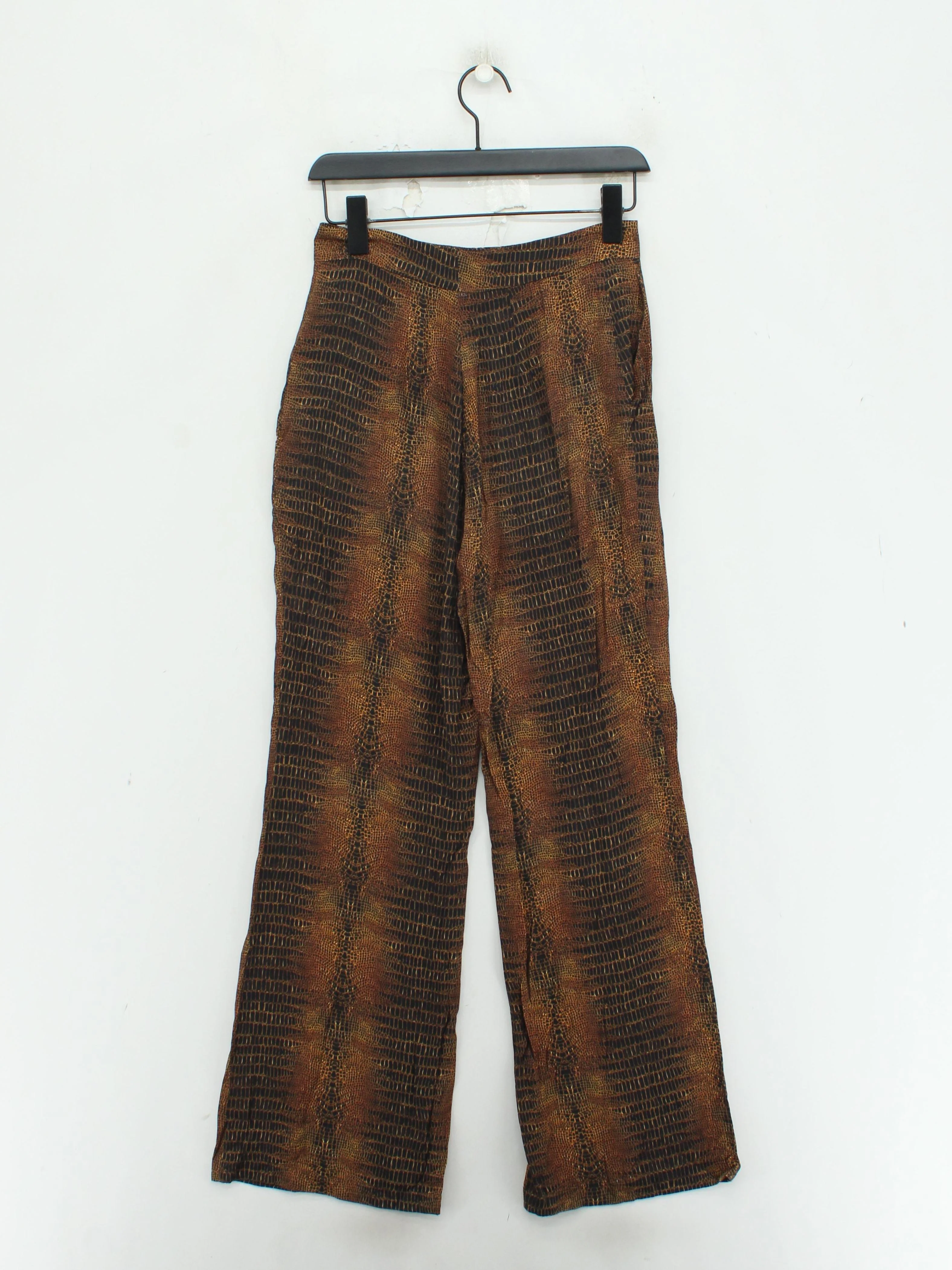& Other Stories Women's Trousers UK 10 Brown 100% Viscose Sweatpants - Image 2