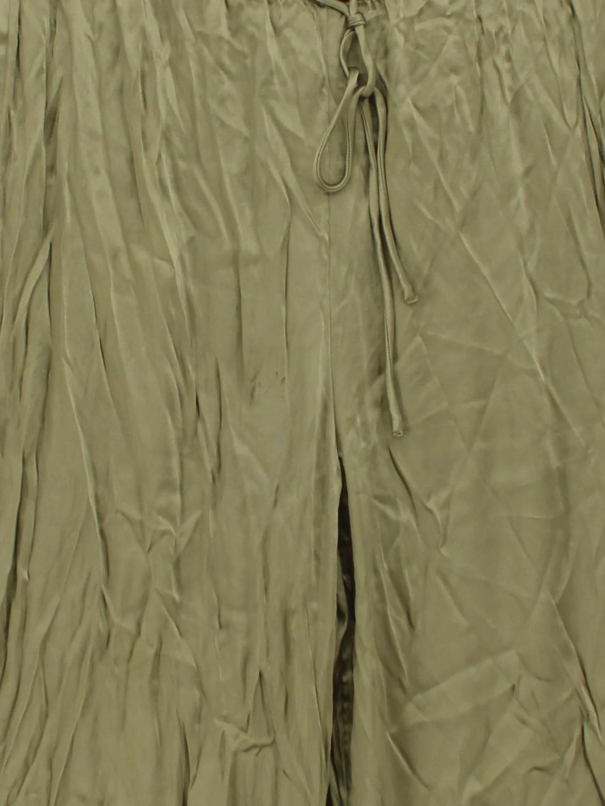 & Other Stories Women's Trousers UK 12 Green Acetate with Viscose Sweatpants - Image 3
