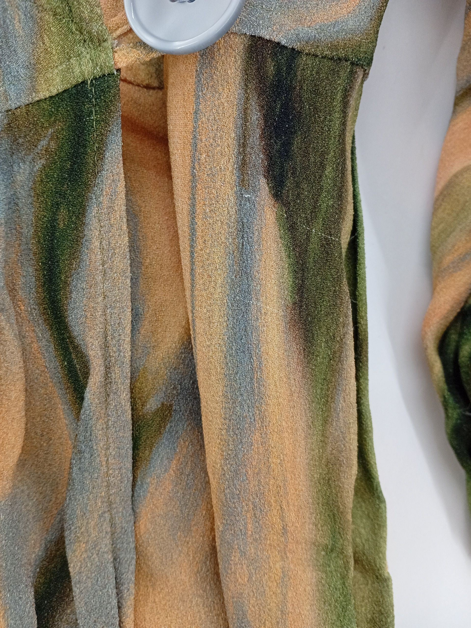 & Other Stories Wrap Midi Dress in Multi - Image 5
