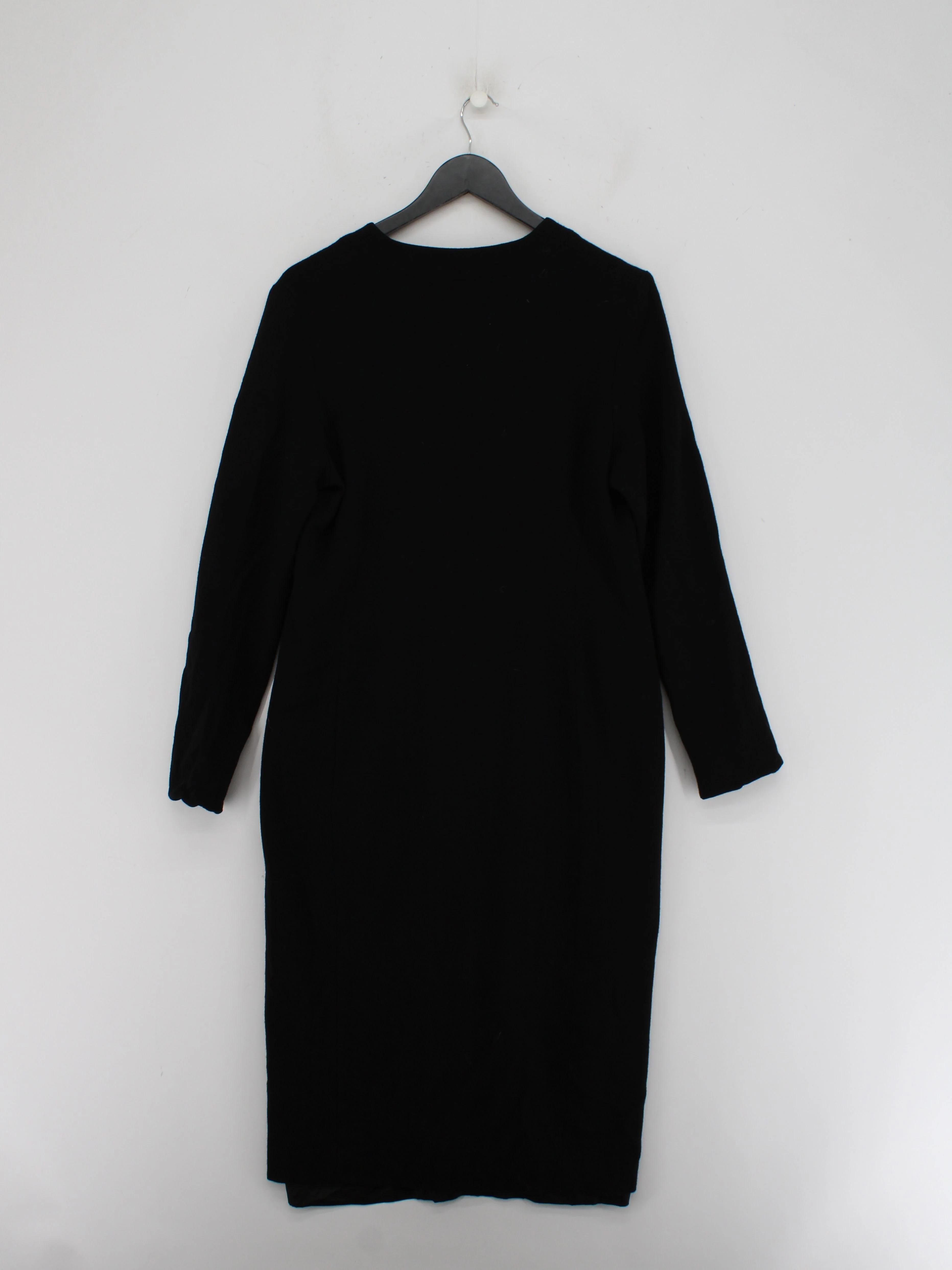 Paddy Campbell A-Line Midi Dress UK14 in Black - Image 2