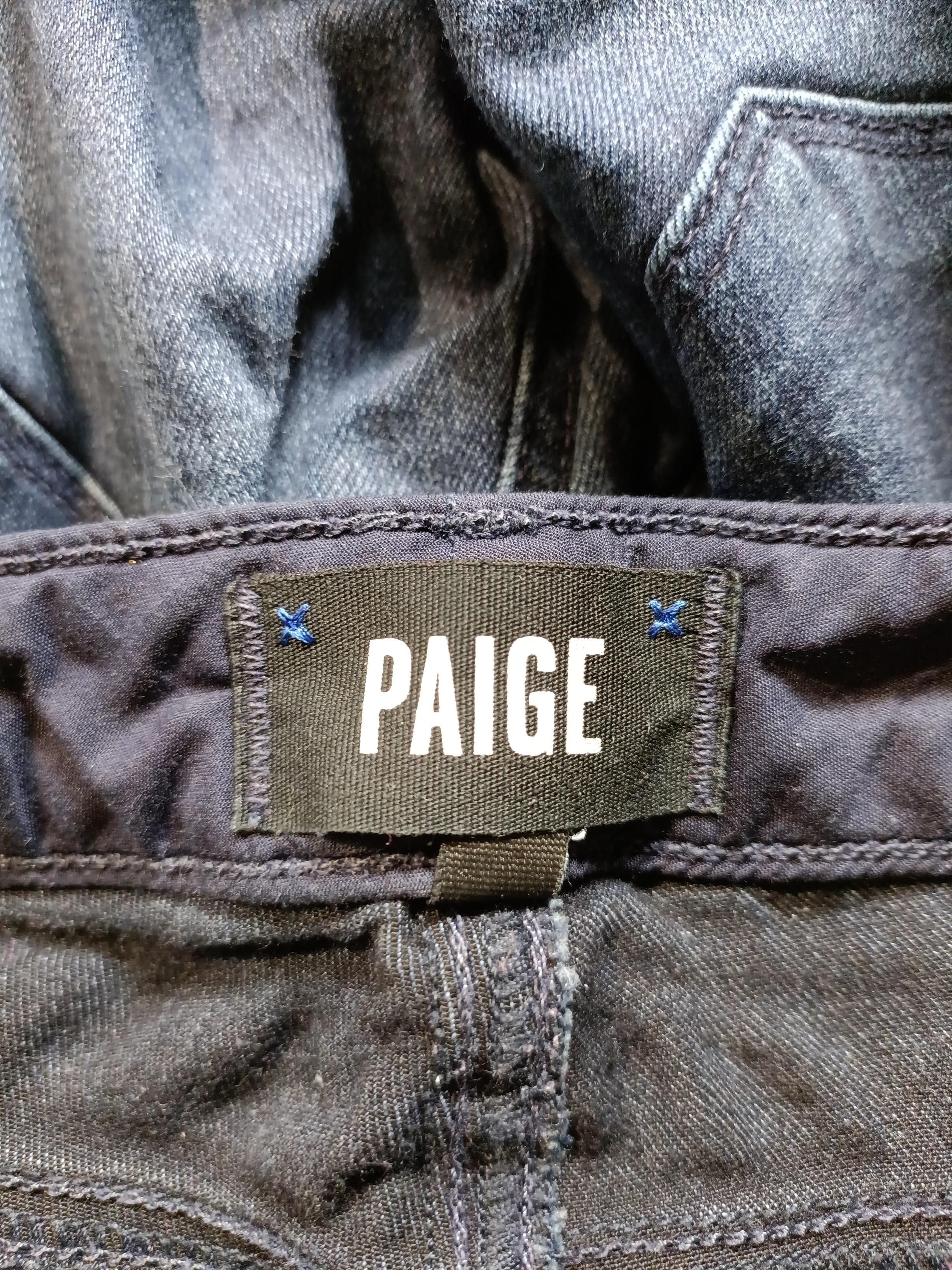 Paige Women's Jeans W 27 in Blue Rayon with Cotton, Polyester, Spandex Skinny - Image 5