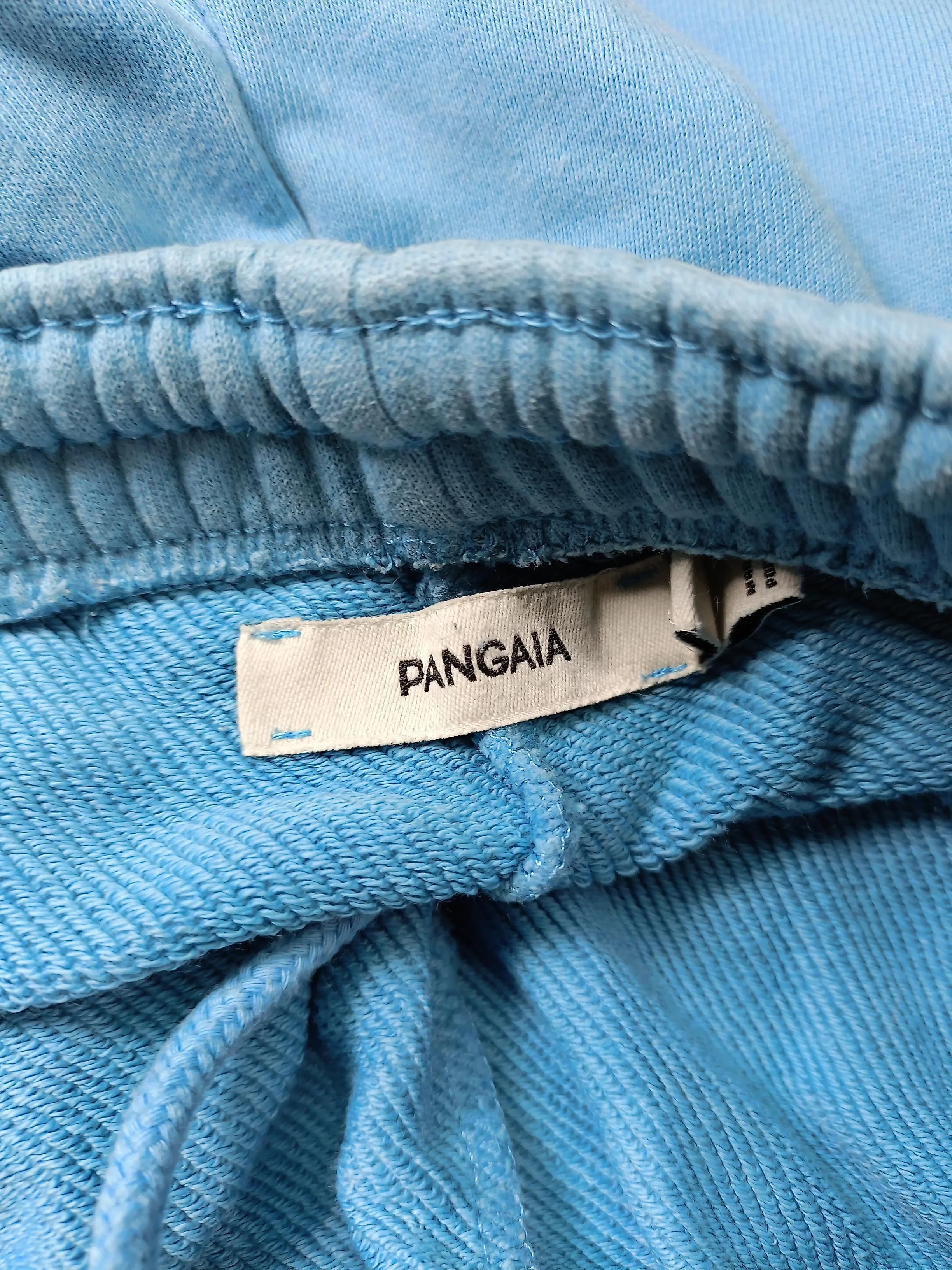 Pangaia Women's Trousers XXS Blue 100% Cotton Tapered Sweatpants - Image 5