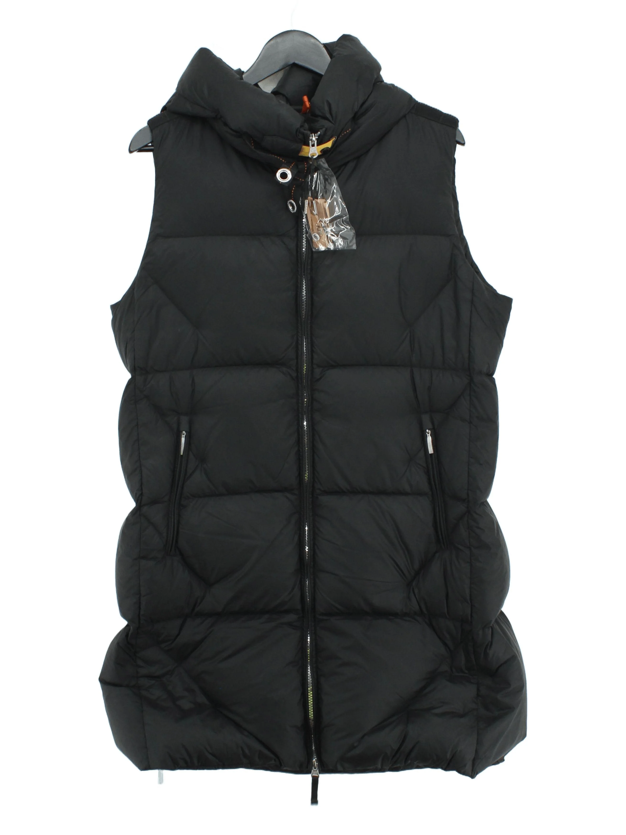 ParaJumpers Women's Coat L Black Polyamide with Polyester Overcoat