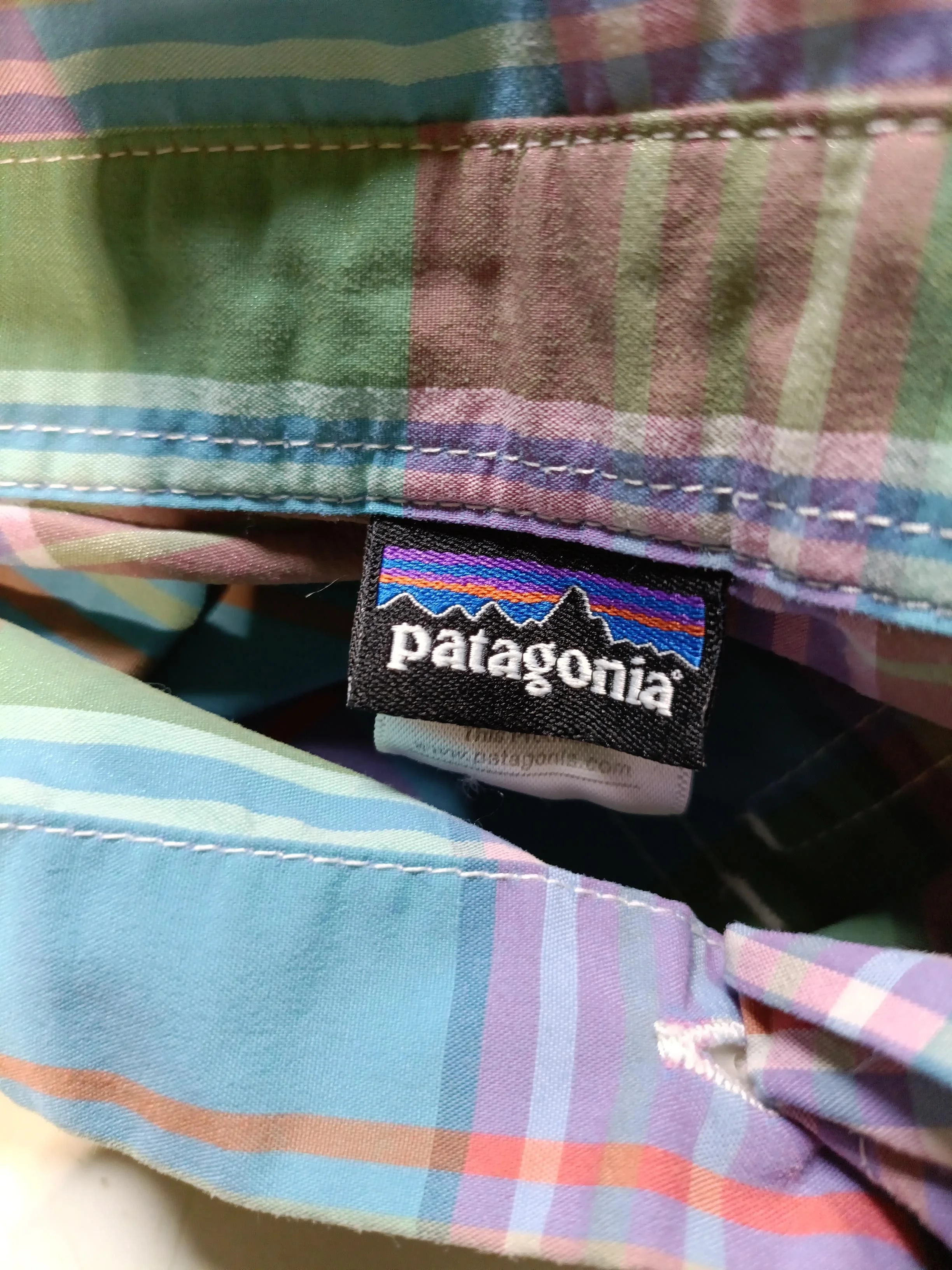 Patagonia Women's Shirt UK 12 Multi 100% Cotton Basic - Image 5