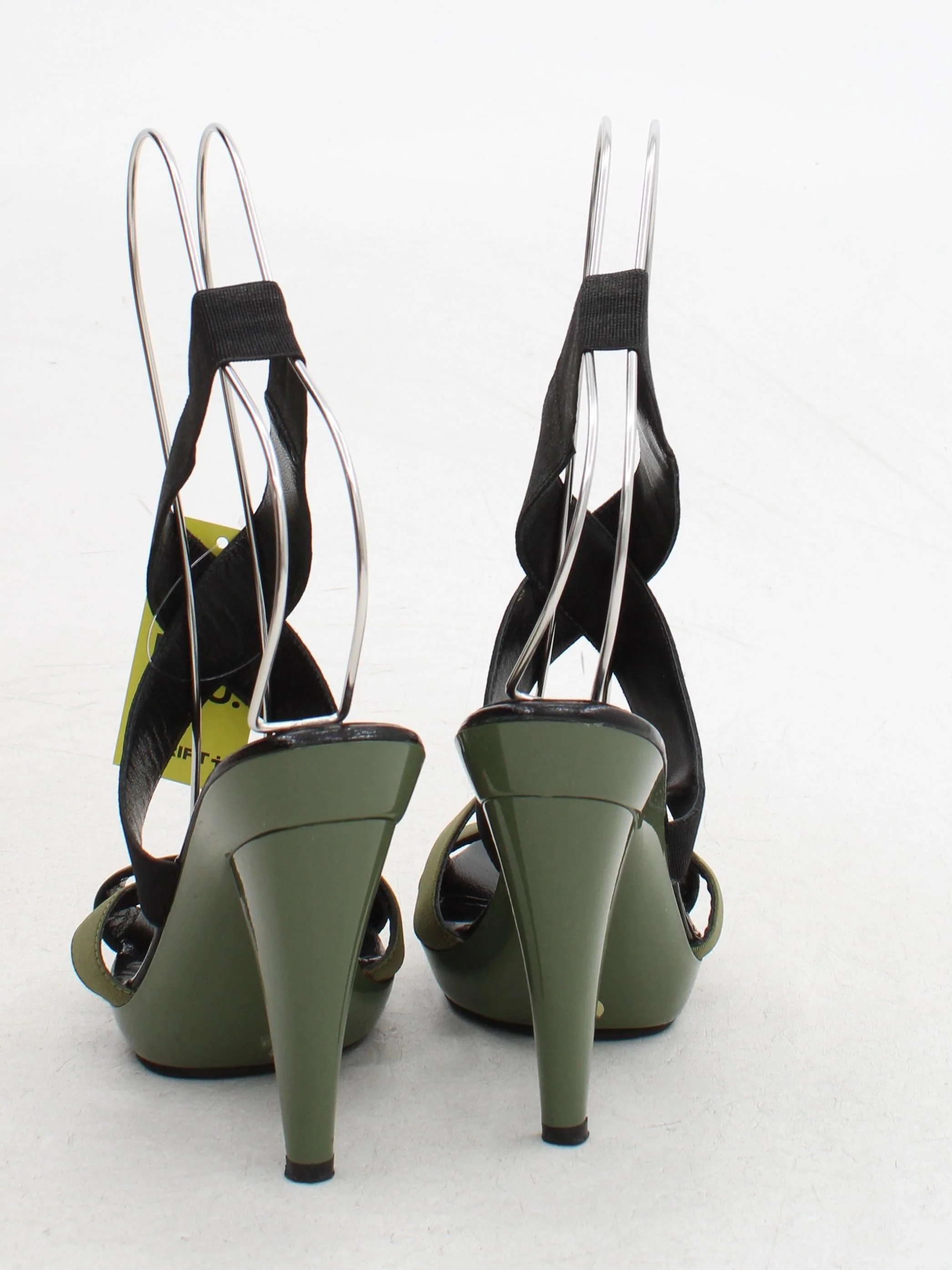Patrick Cox Women's Sandals UK 3 Green 100% Leather Strappy - Image 3