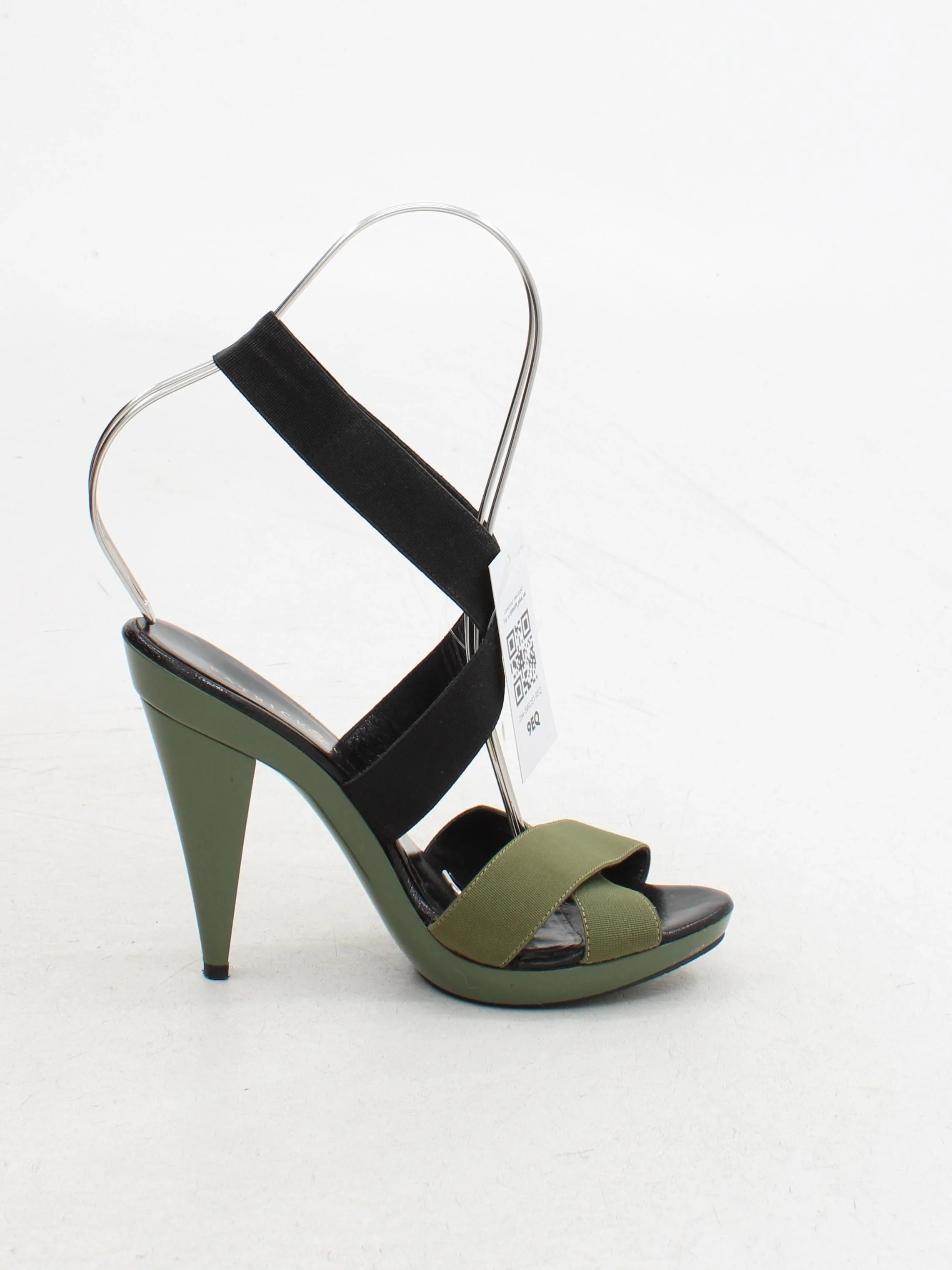 Patrick Cox Women's Sandals UK 3 Green 100% Leather Strappy - Image 5