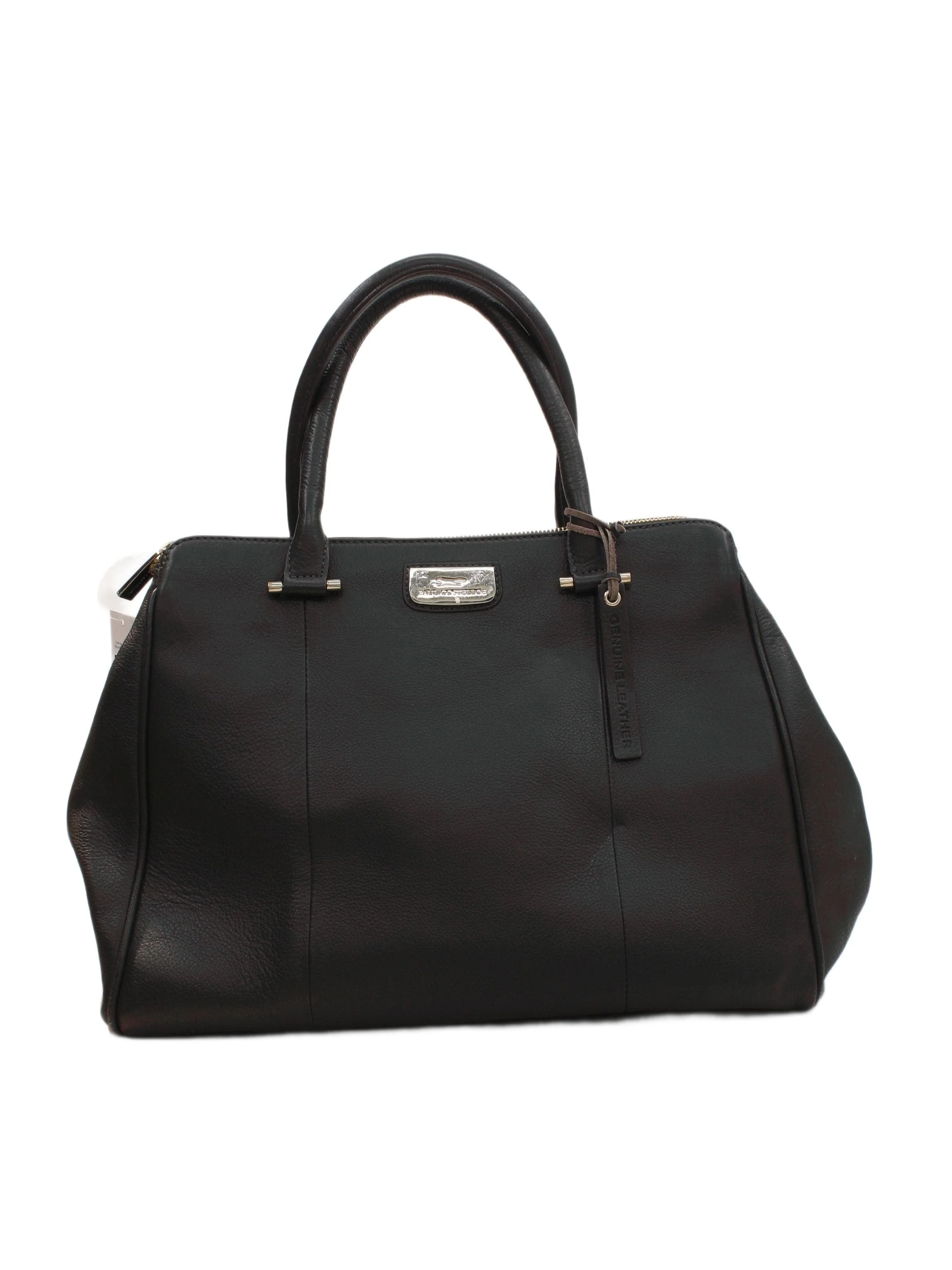 Paul Costelloe Women's Bag Black 100% Leather Shoulder Bag