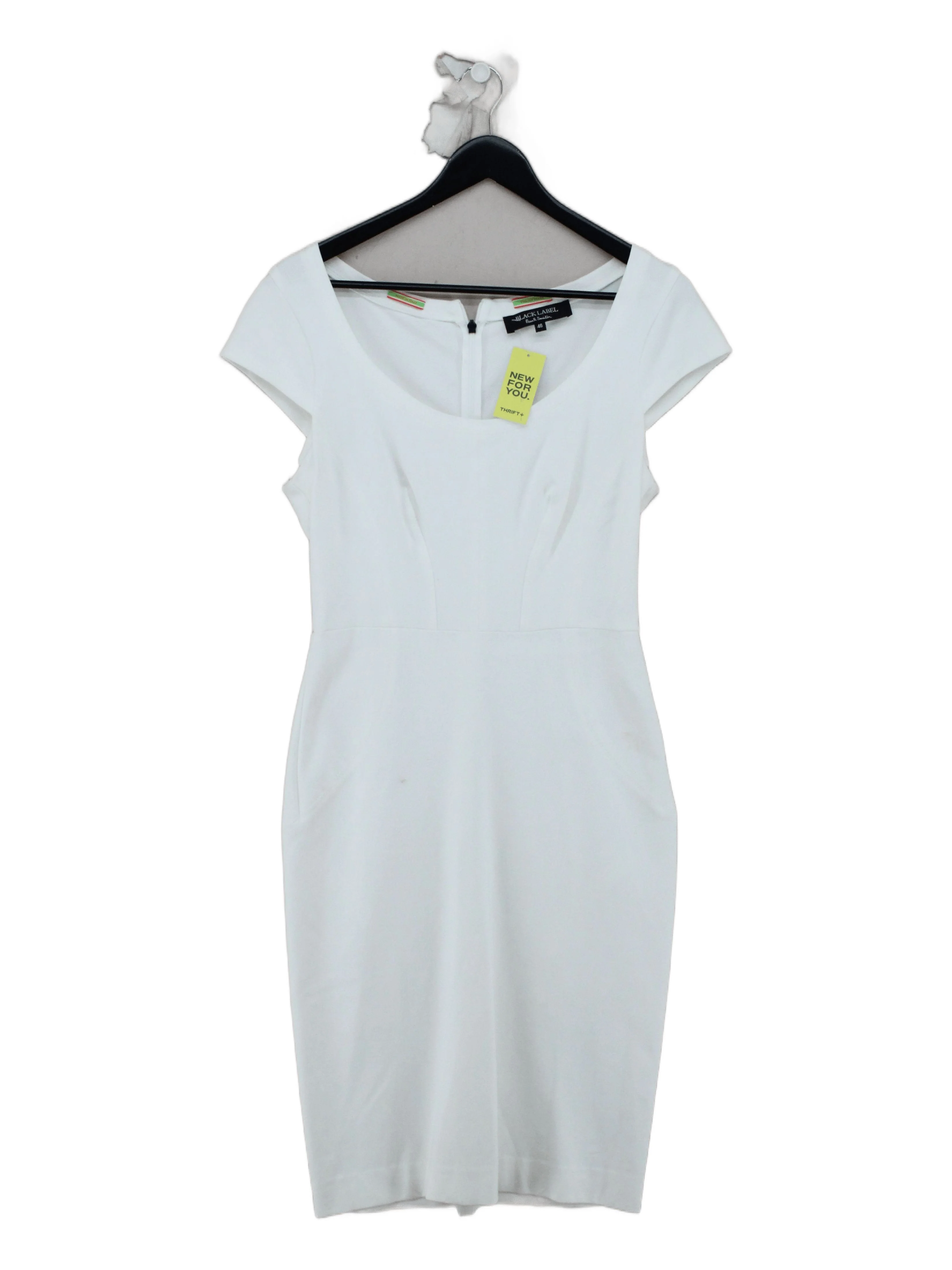Paul Smith Bodycon Midi Dress UK14 in White