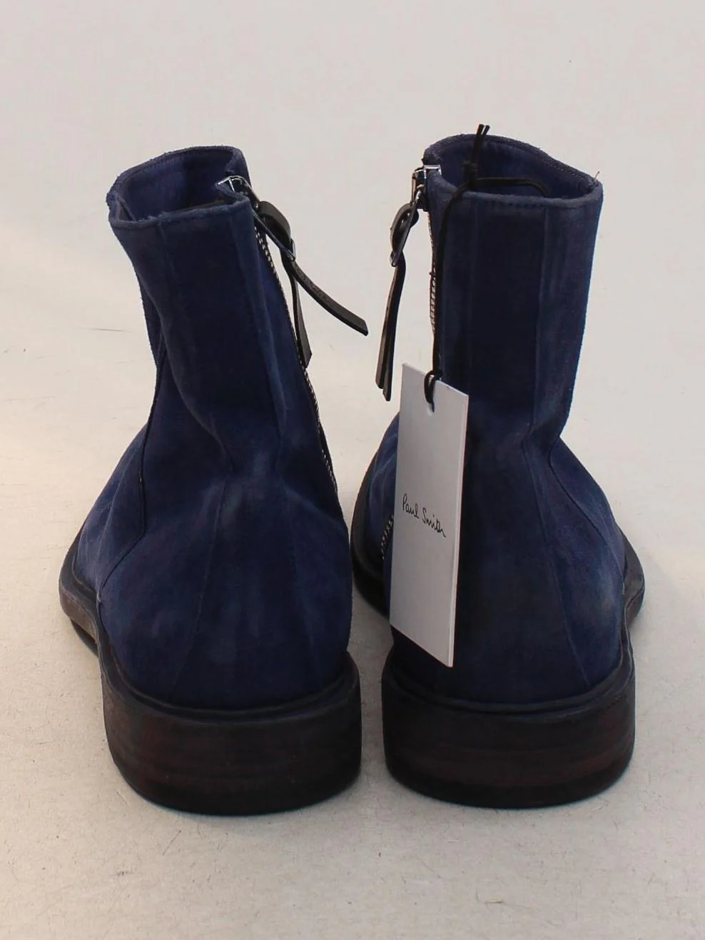 Paul Smith Men's Boots UK 8 Blue 100% Suede Chelsea - Image 3