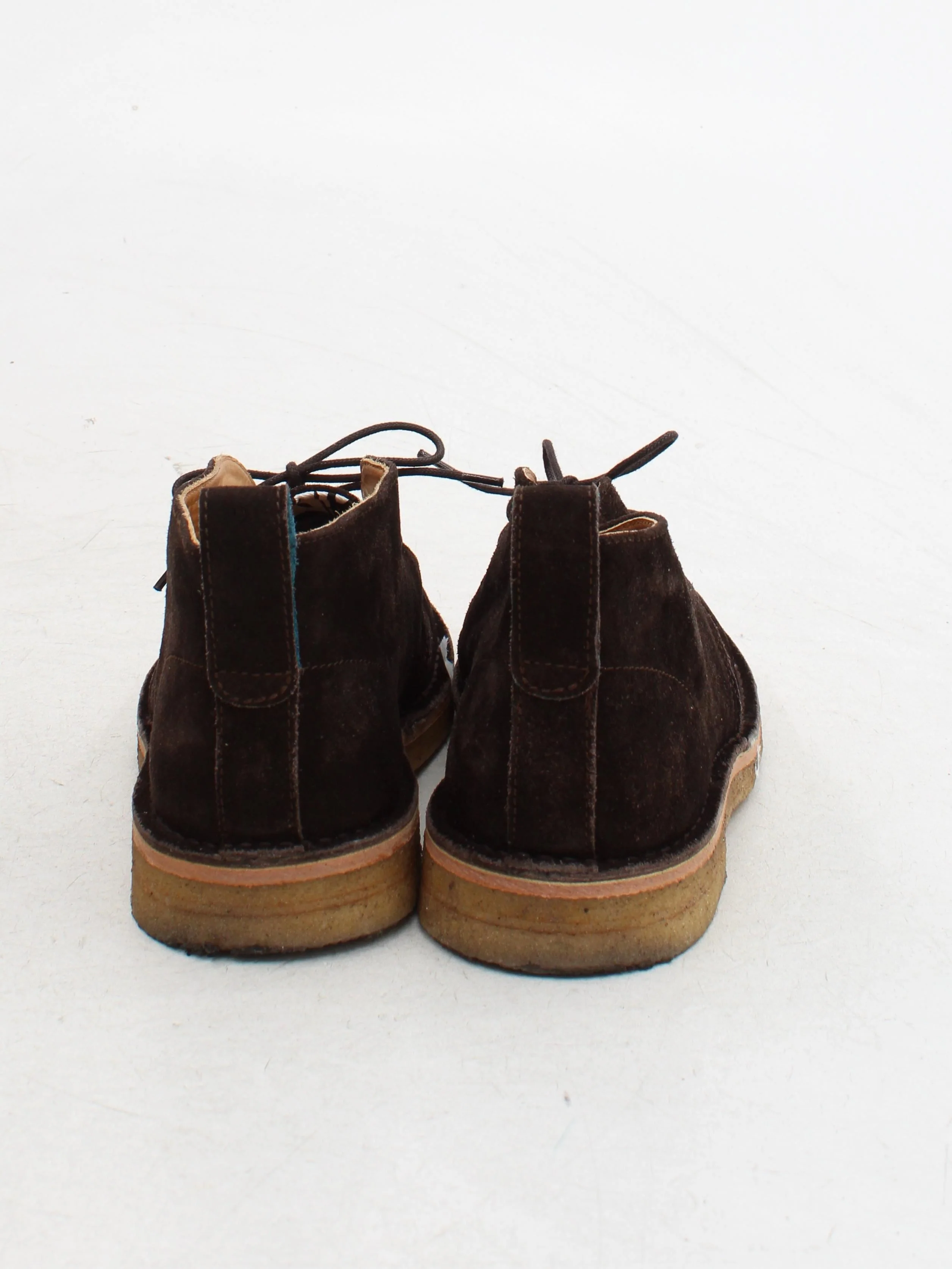 Paul Smith Men's Boots UK 9 Brown 100% Suede Desert - Image 3