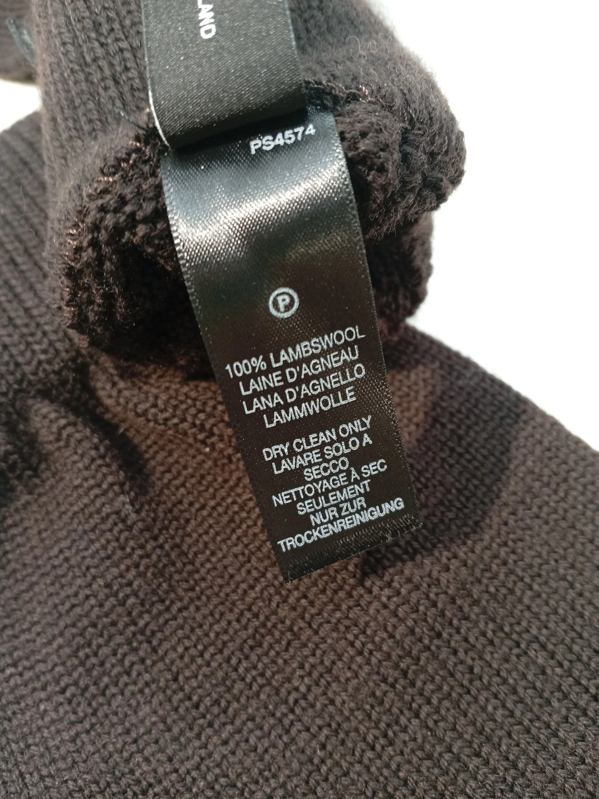 Paul Smith Men's Gloves Brown 100% Wool Glove New with tags - Image 8