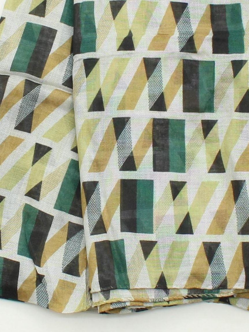 Paul Smith Men's Scarf Multi Geometric 100% Viscose Scarf New with tags - Image 3