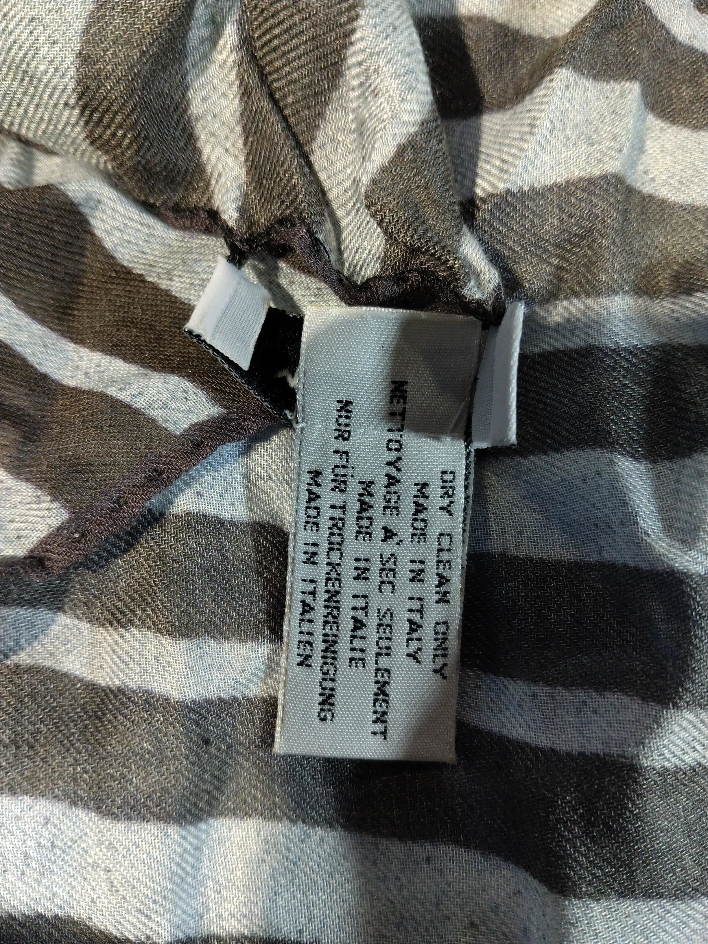 Paul Smith Men's Scarf Multi Graphic 100% Lyocell Modal Scarf - Image 6