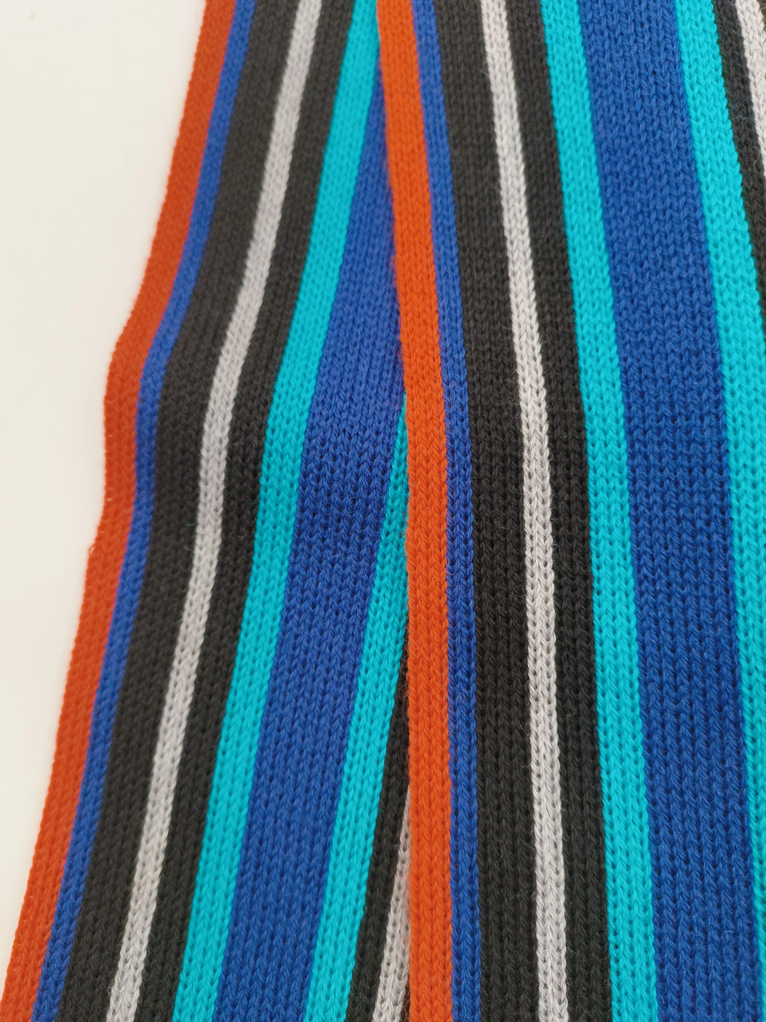 Paul Smith Men's Scarf Multi Striped 100% Wool Scarf New with tags - Image 4