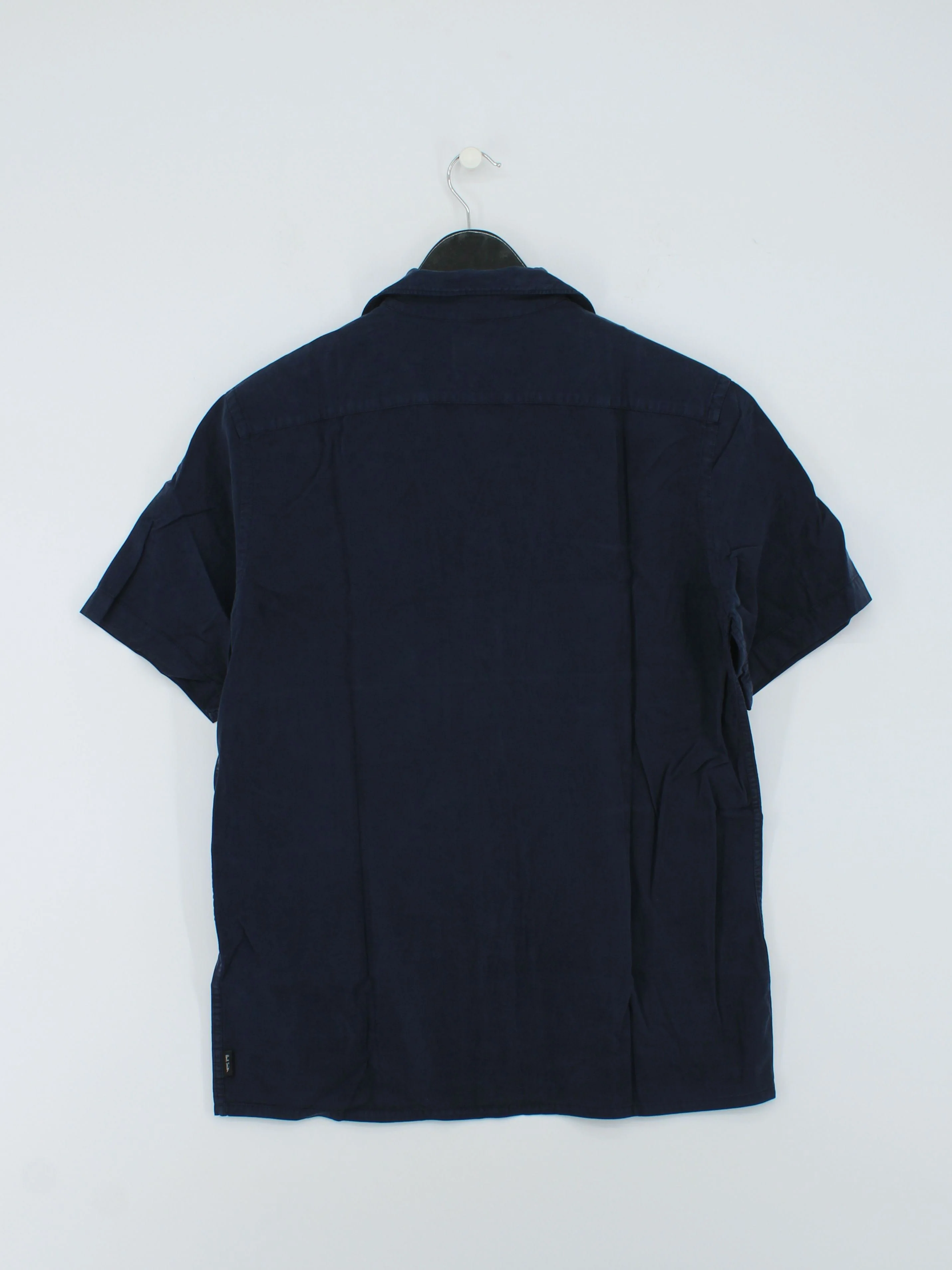 Paul Smith Men's Shirt S Blue Cotton with Linen Basic New with tags - Image 2