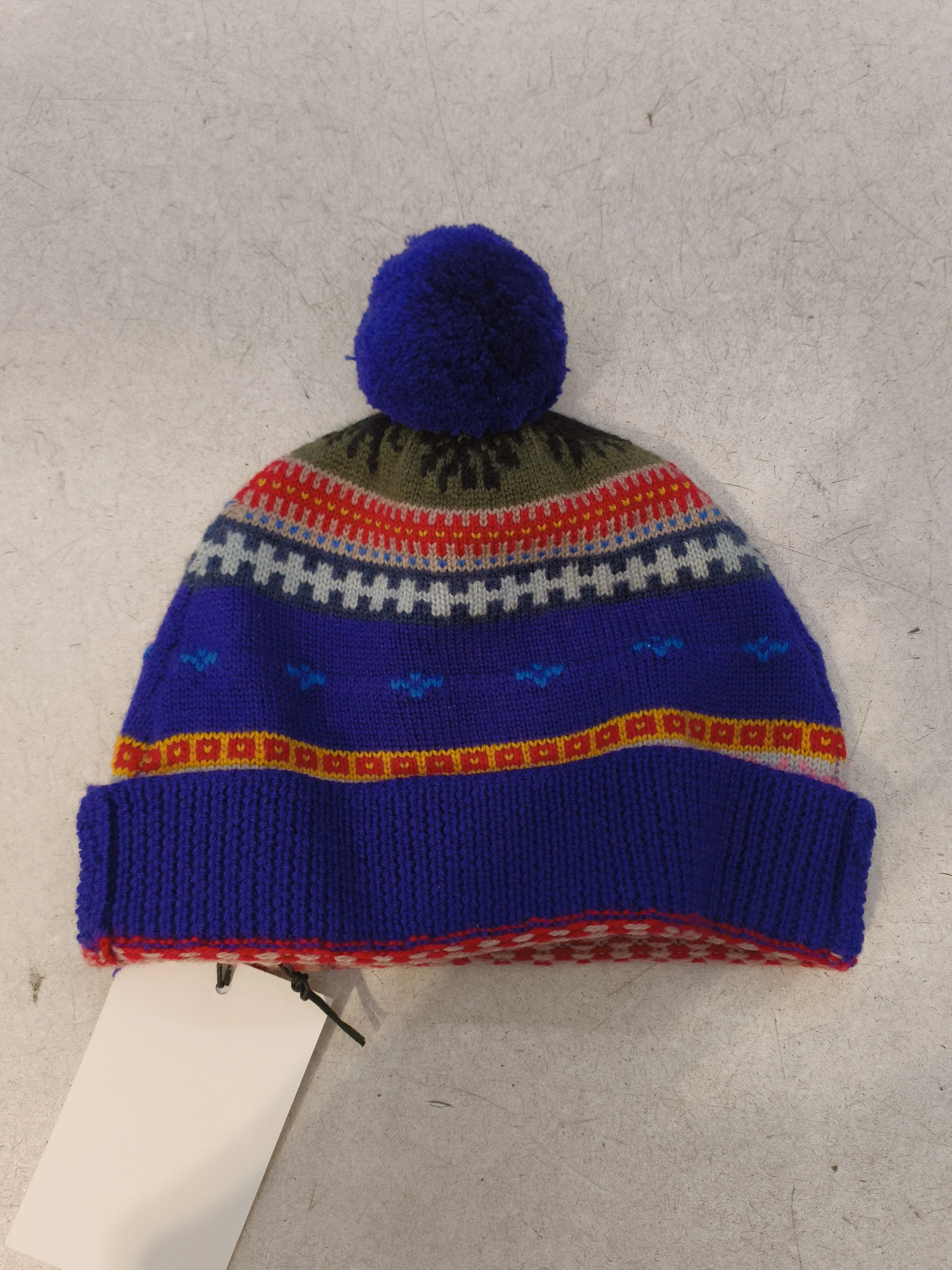 Paul Smith Women's Hat L Multi 100% Wool Beanie New with tags - Image 2