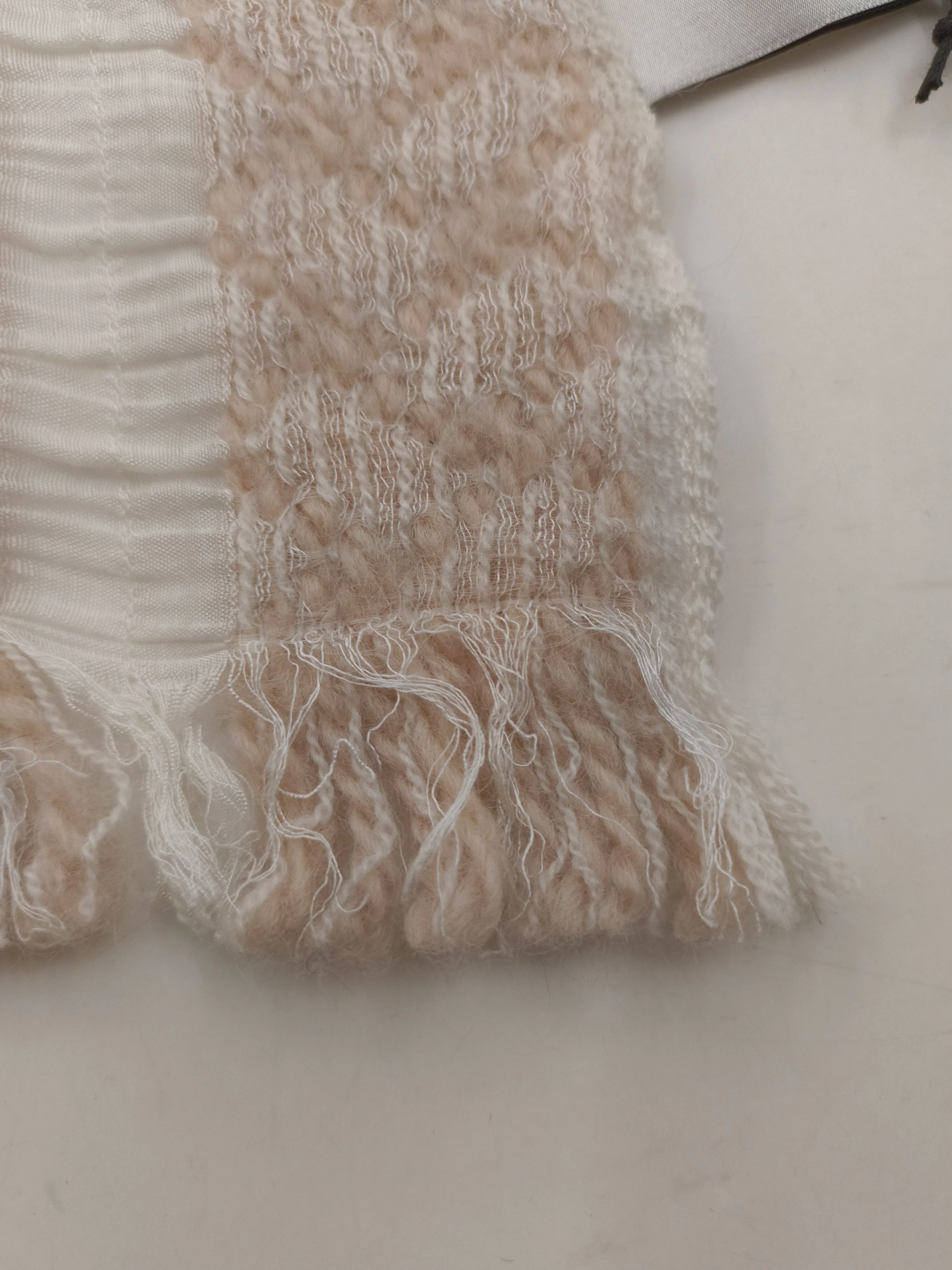 Paul Smith Women's Scarf Cream Wool New with tags - Image 6