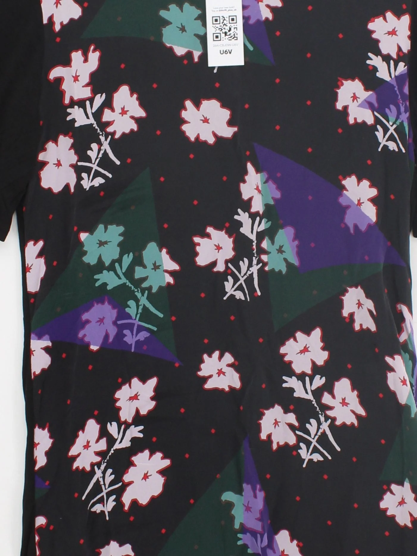 Paul Smith Women's T-Shirt M Black Lyocell Modal with Silk Basic - Image 3