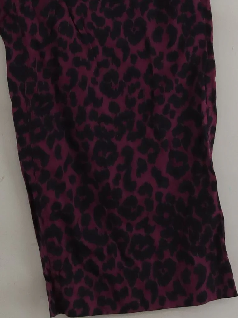 Paul Smith Women's Trousers M Purple 100% Cotton Sweatpants - Image 4