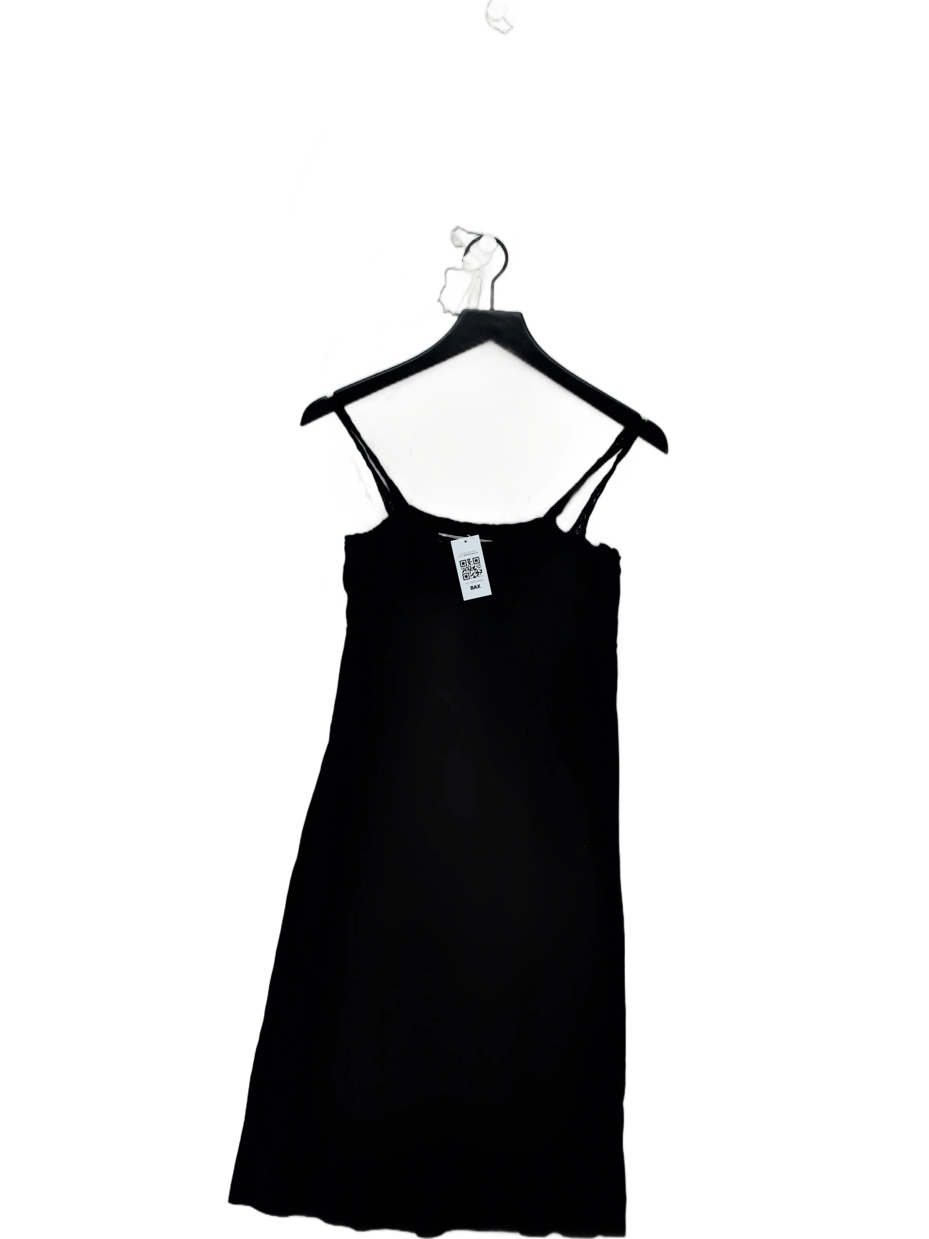 Paula Cahen D'anvers Slip Midi Dress M in Black