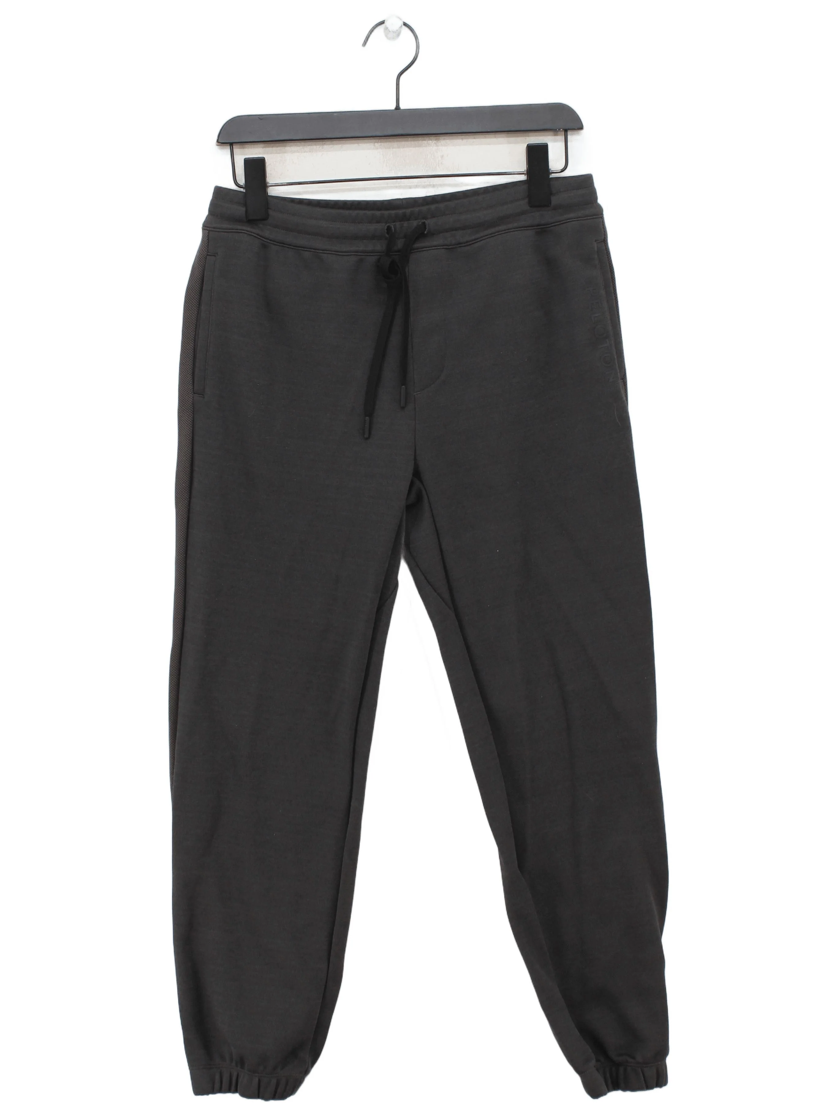 Peloton Women's Trousers S Grey 100% Polyester Straight Sweatpants