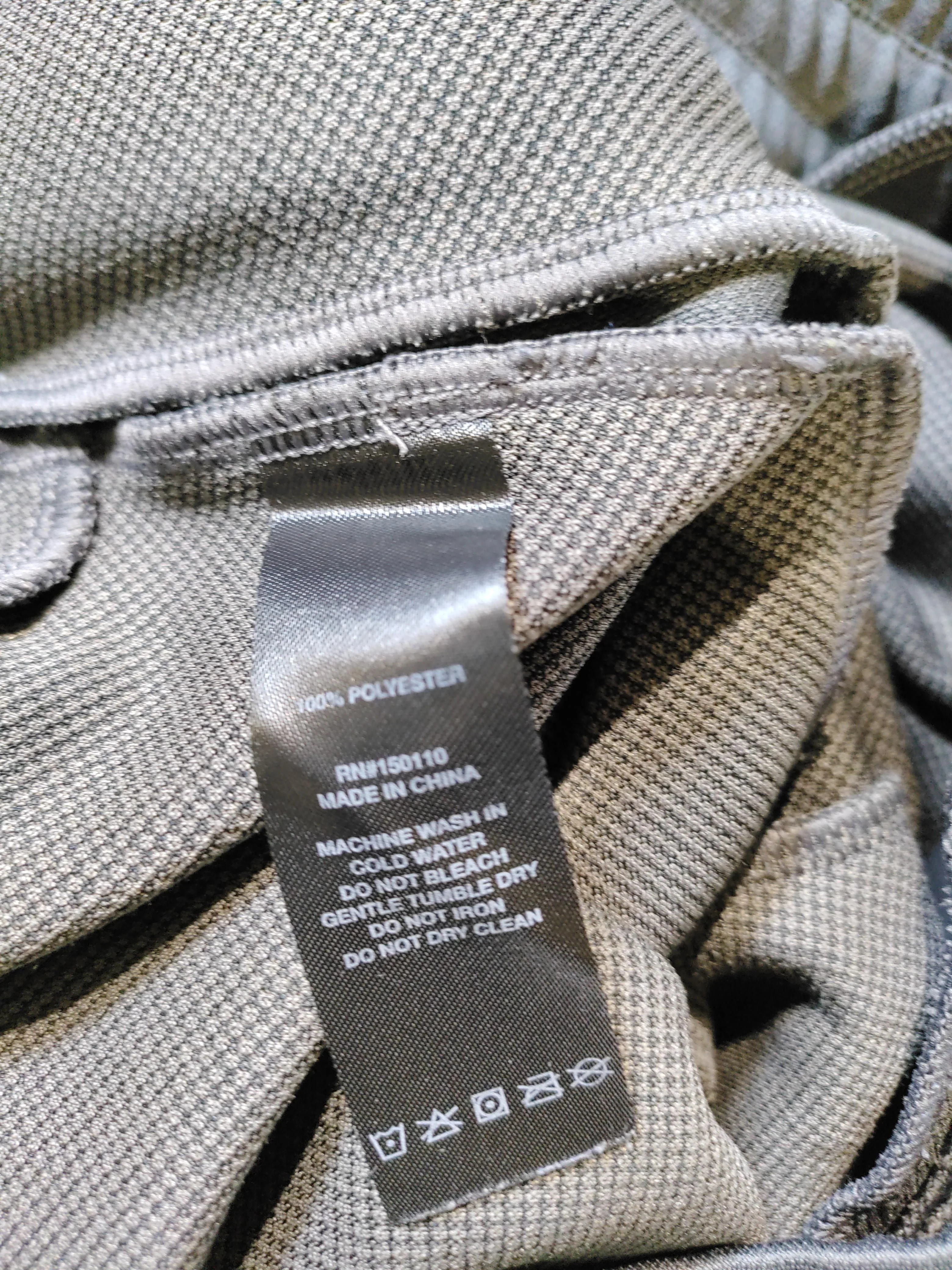 Peloton Women's Trousers S Grey 100% Polyester Straight Sweatpants - Image 6