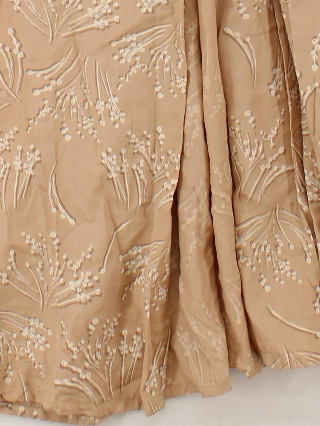 People Tree Wrap Midi Dress UK14 in Tan - Image 4