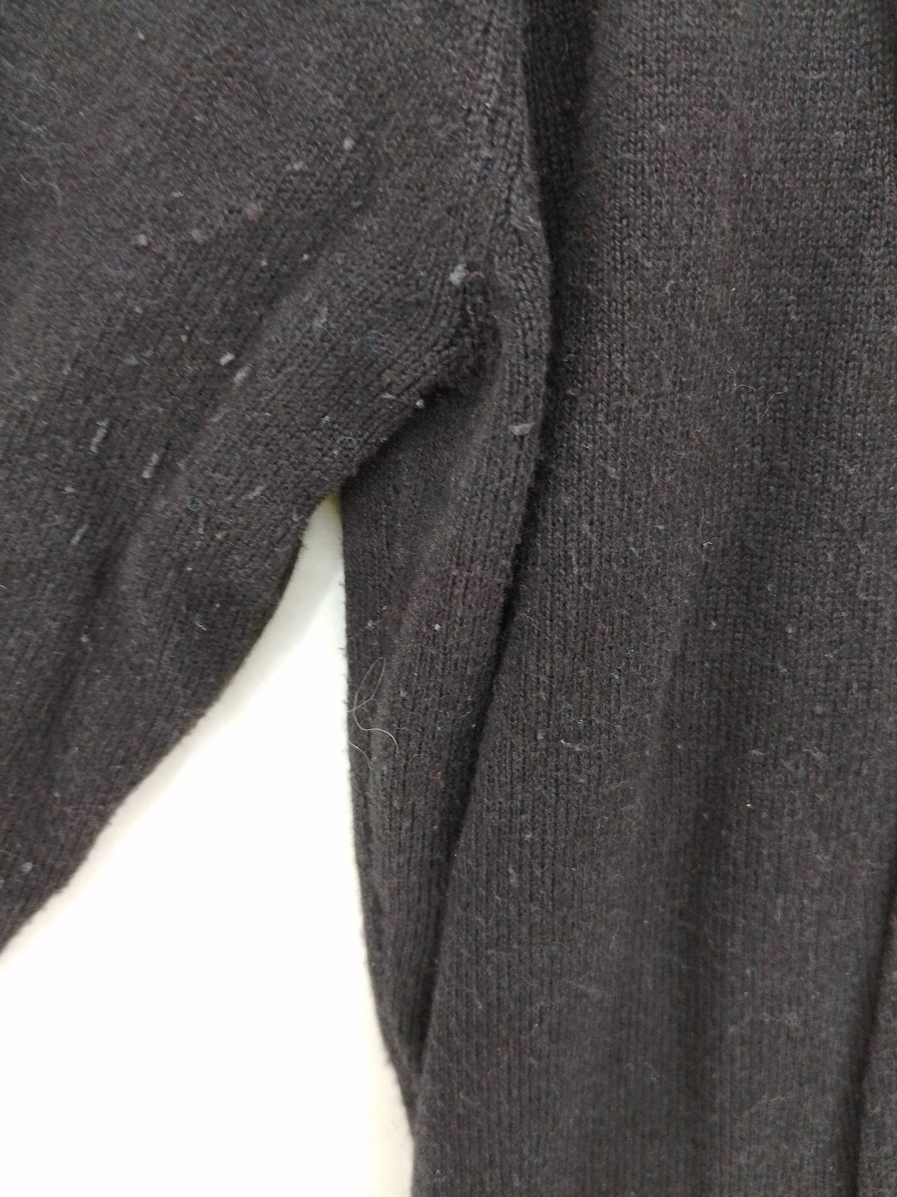 Pepperberry Women's Cardigan UK 16 Black Viscose with Polyamide V-Neck Cardigan - Image 5