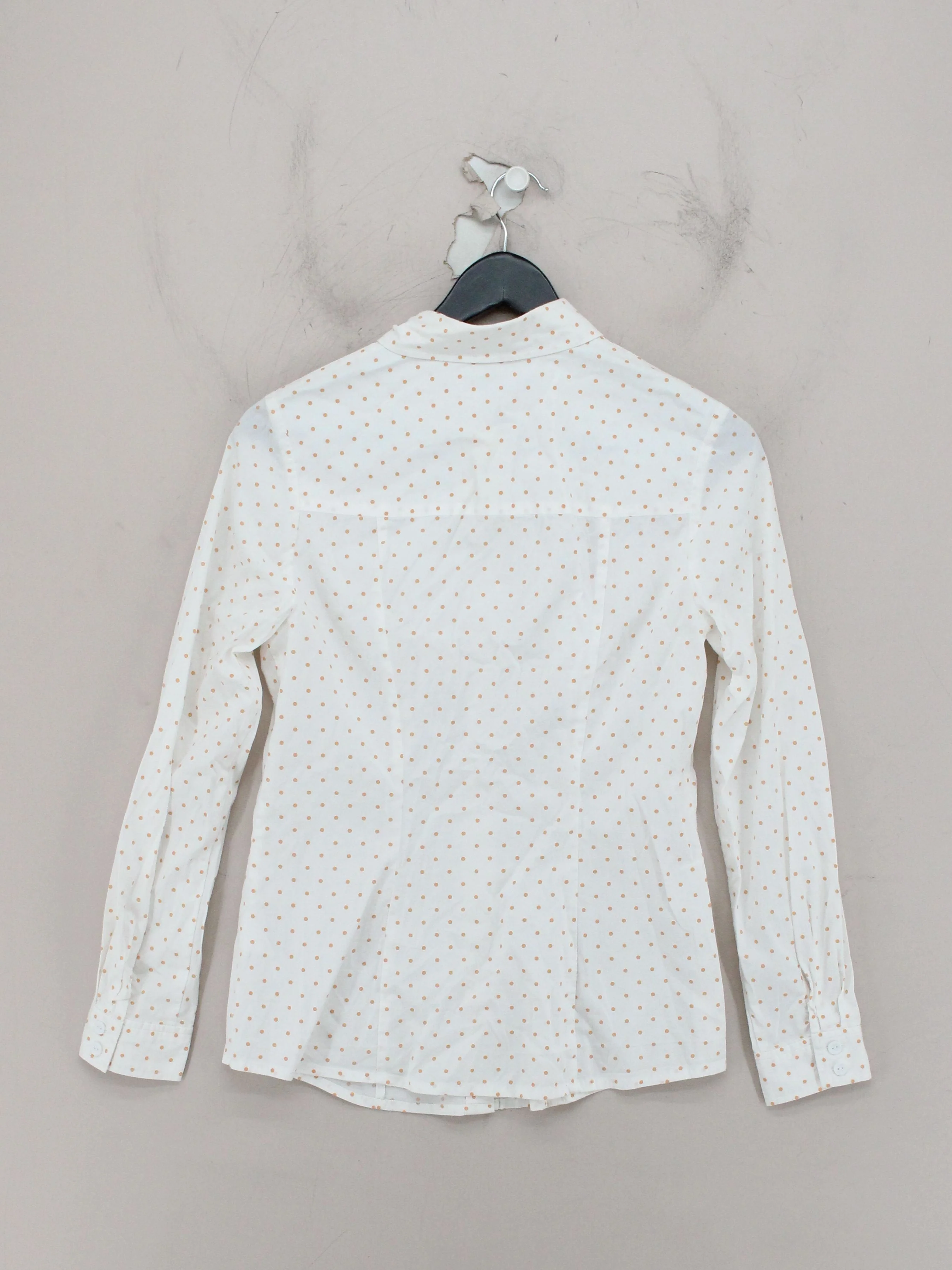 Pepperberry Women's Shirt S White Cotton with Elastane Basic - Image 2