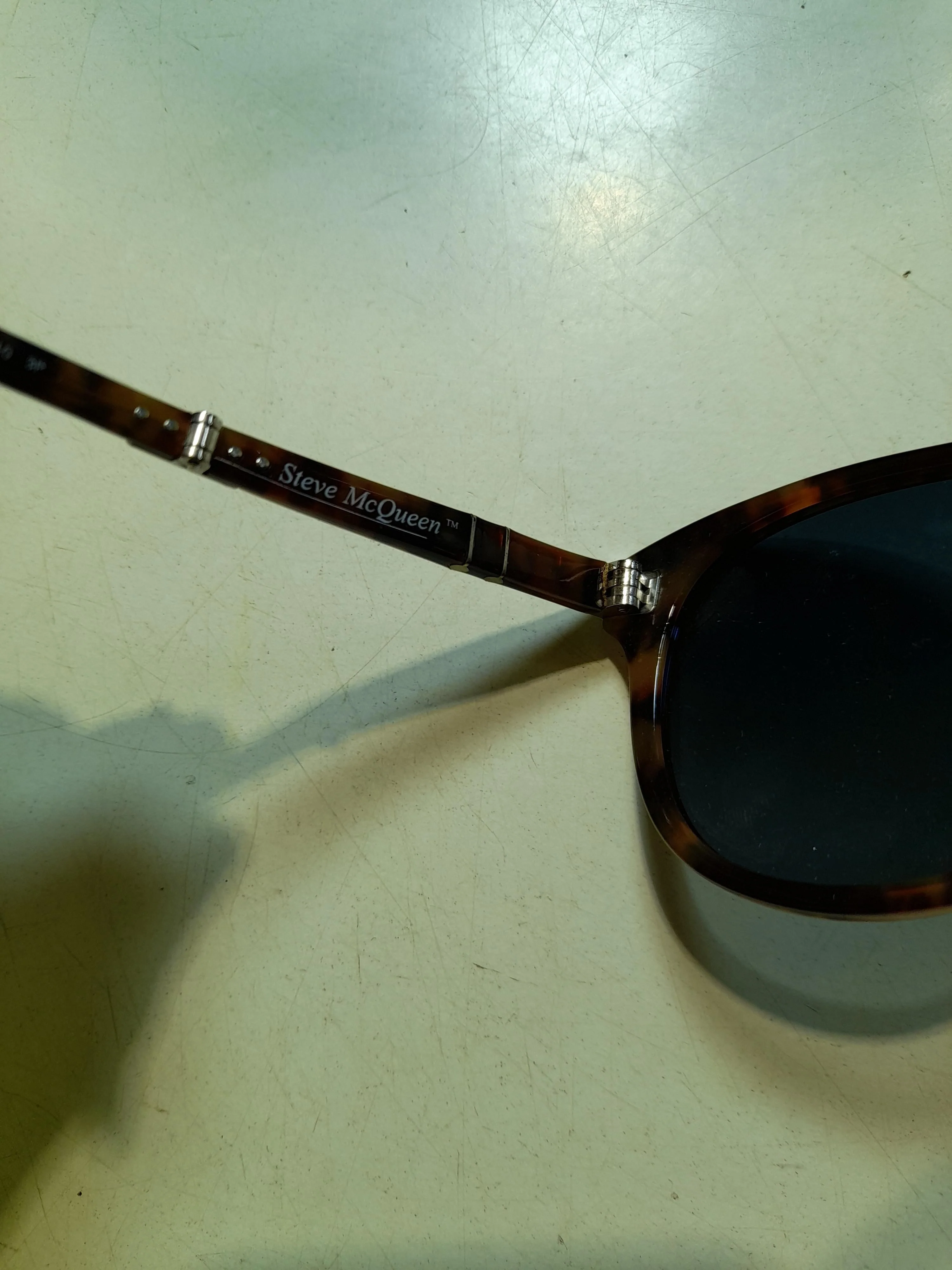Persol Men's Sunglasses Brown Camo Pilot - Image 5