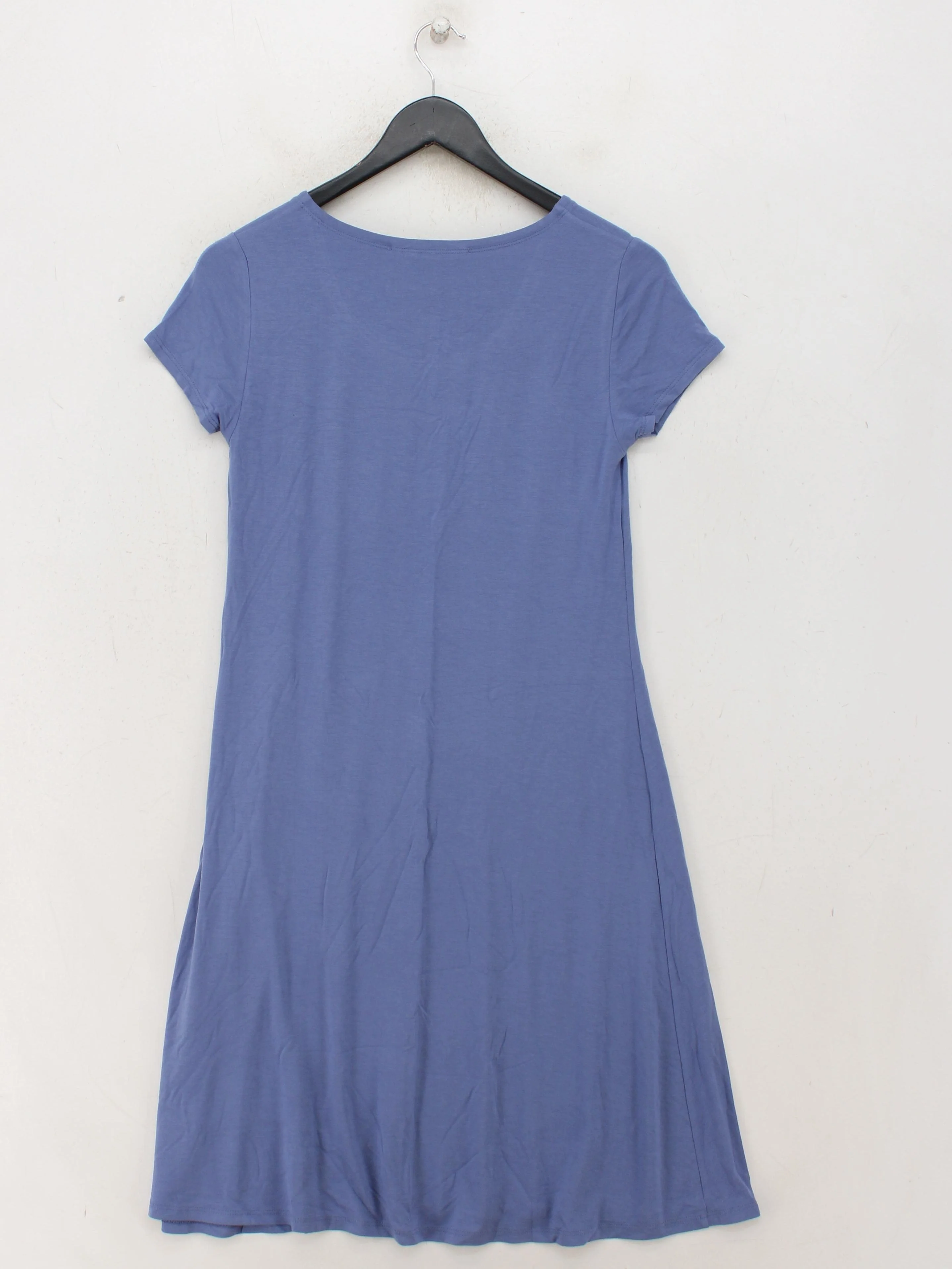 Peruvian Connection T-Shirt Mini Dress XS in Blue - Image 2