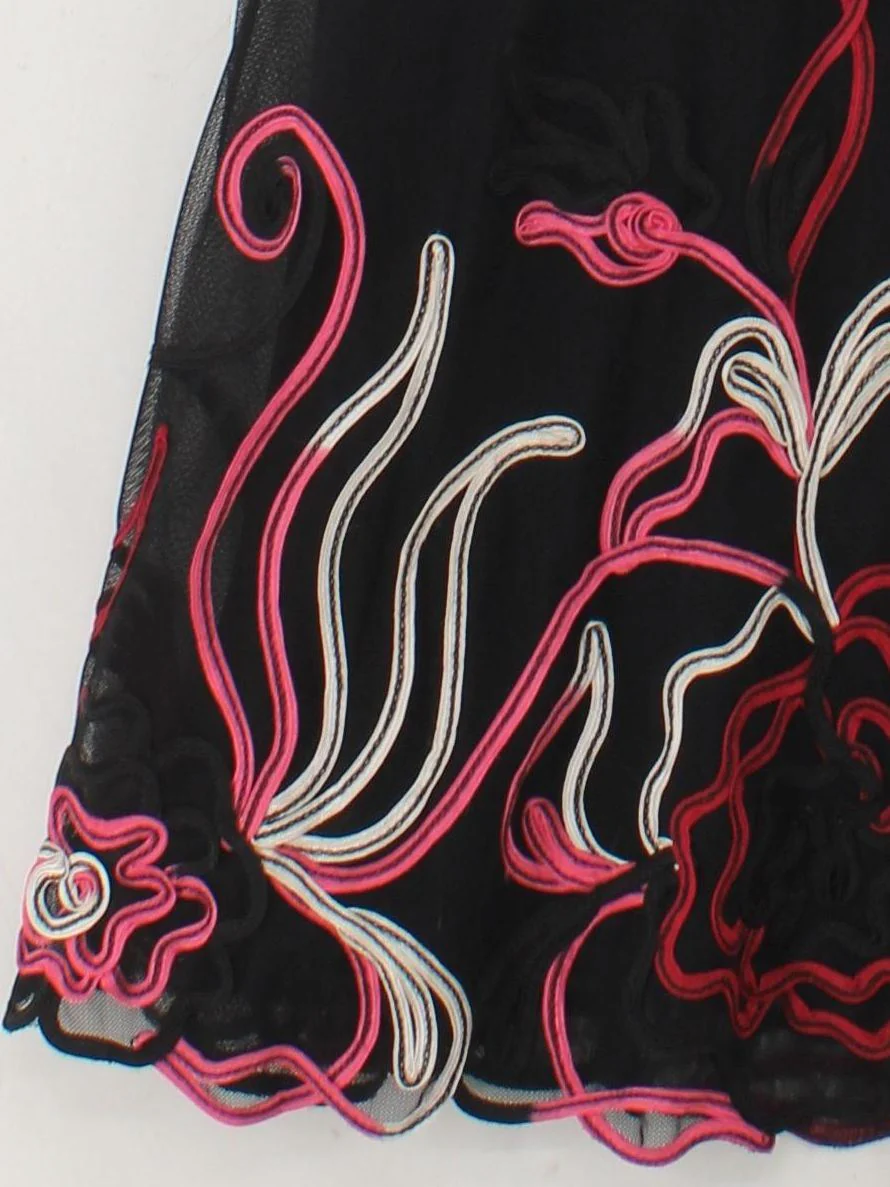 Phase Eight A-Line Midi Dress UK10 in Black - Image 4
