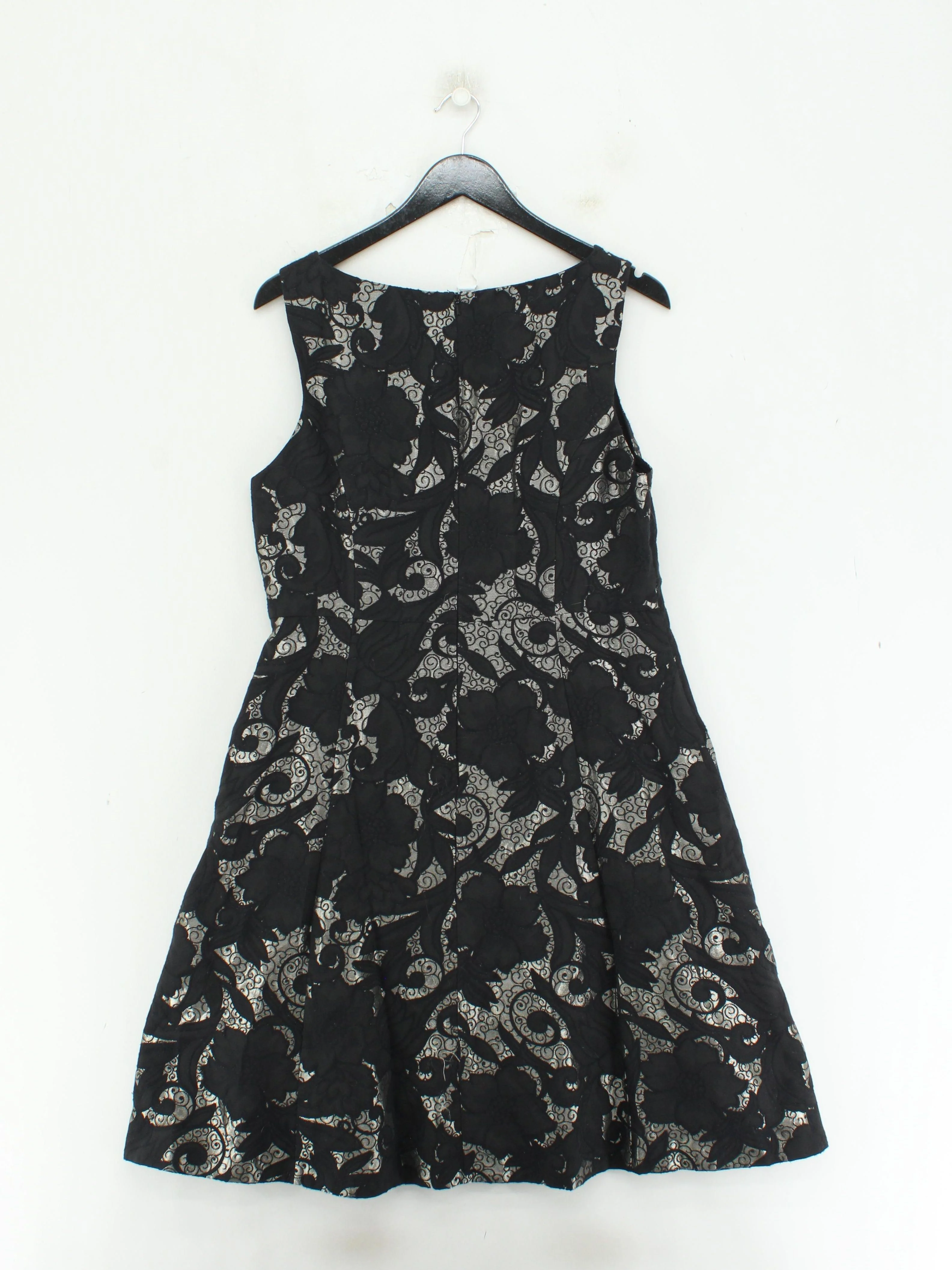 Phase Eight A-Line Mini Dress UK16 in Black - Image 2