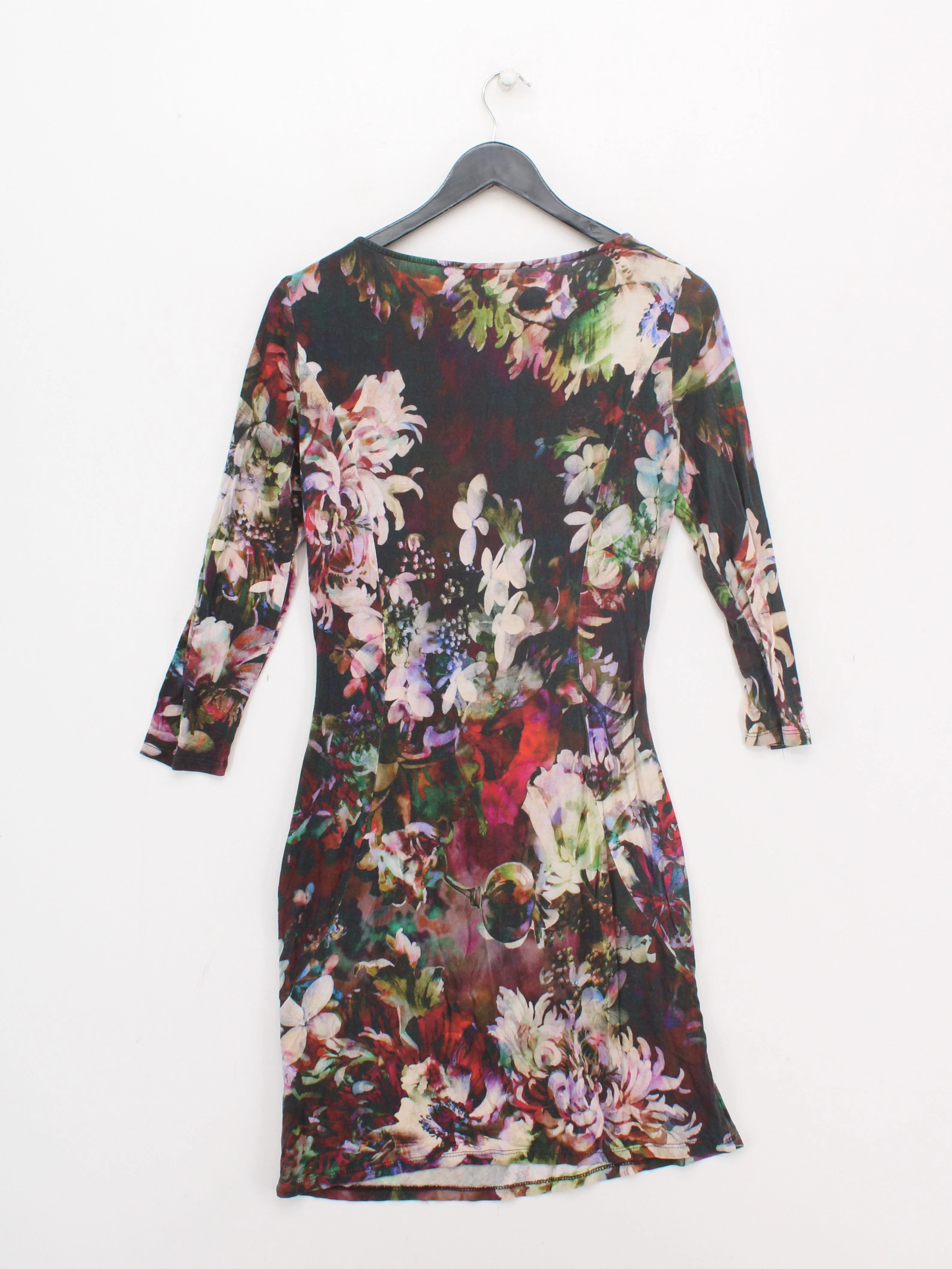 Phase Eight Bodycon Midi Dress UK10 in Multi - Image 2