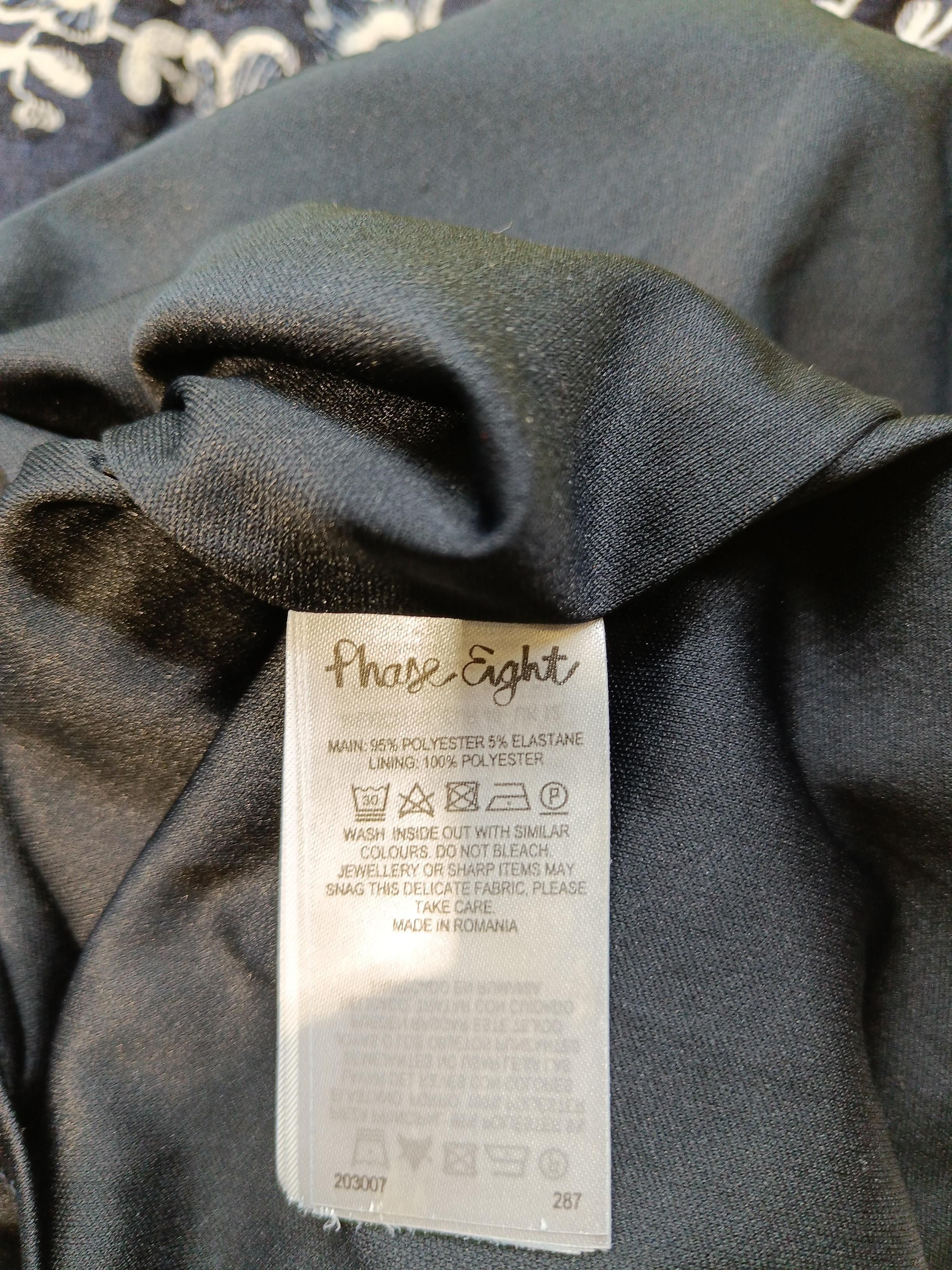 Phase Eight Bodycon Midi Dress UK12 in Blue - Image 6