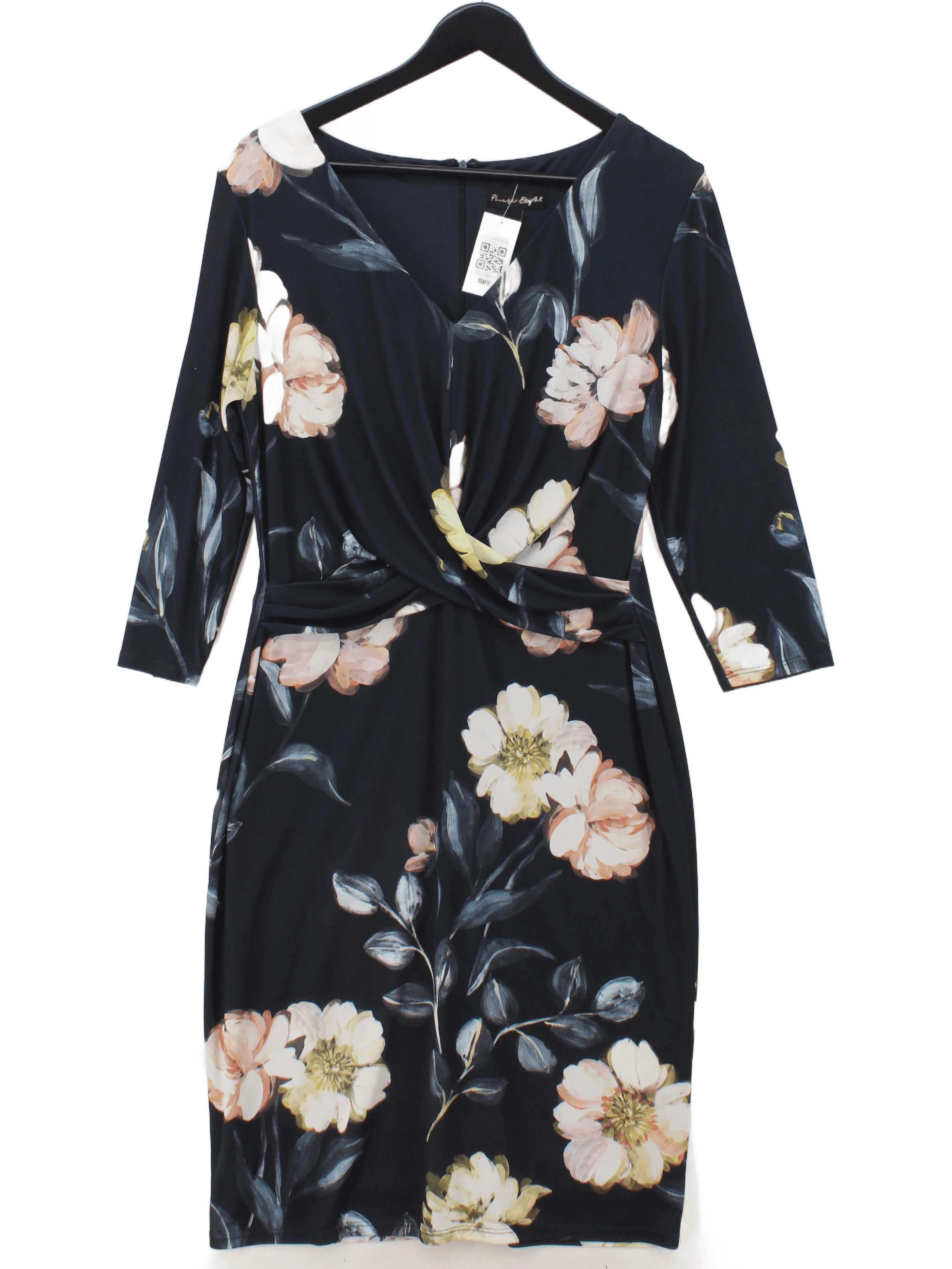 Phase Eight Bodycon Midi Dress UK16 in Multi